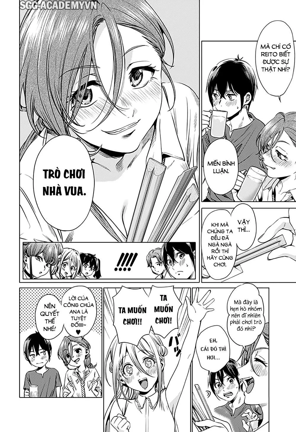 HentaiVN.net - Ảnh 8 - Dàn Harem Cuối Cùng [Shumatsu no harem; World's End Harem; 終末のハーレム] - Chap 71.1