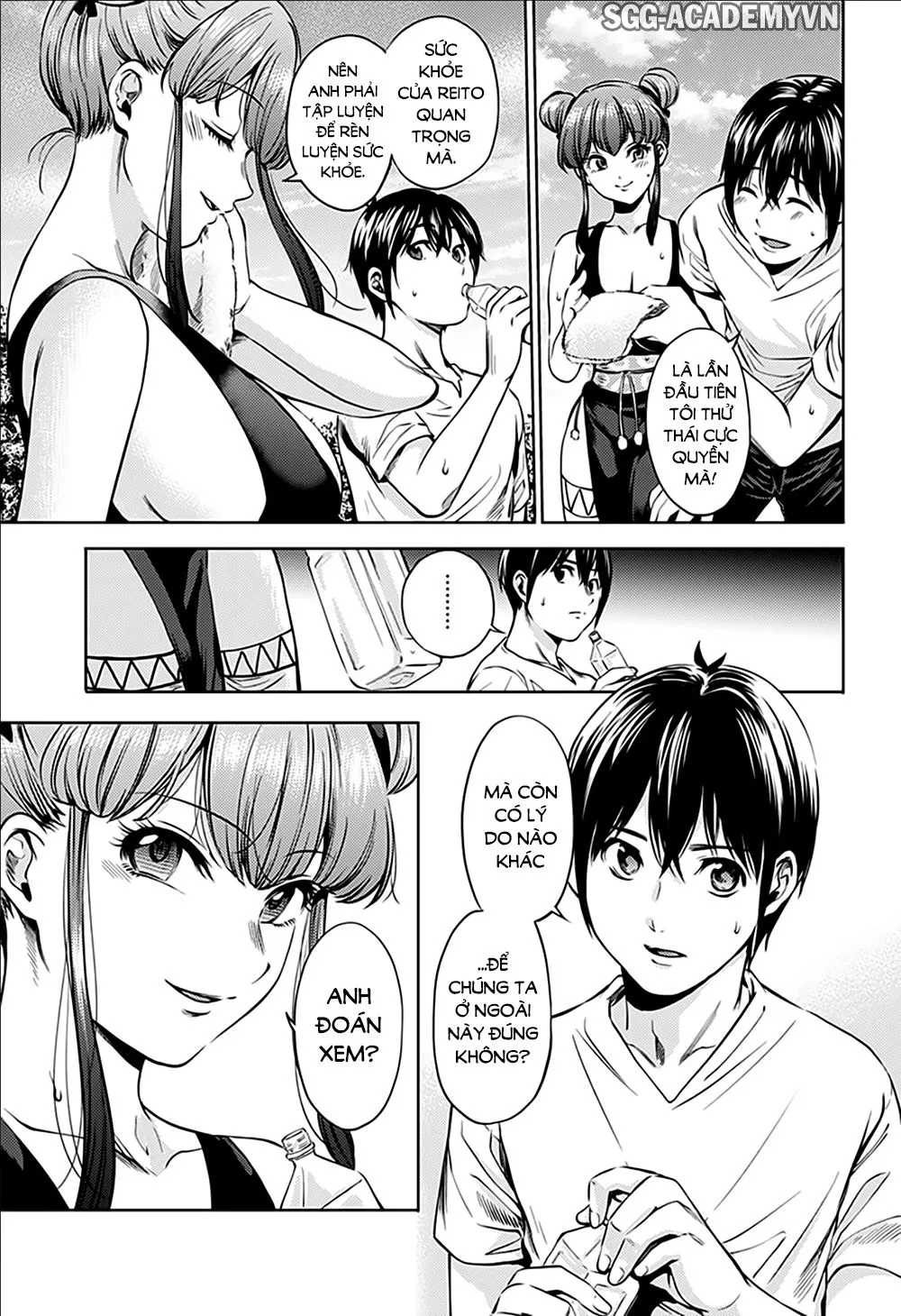 HentaiVN.net - Ảnh 7 - Dàn Harem Cuối Cùng [Shumatsu no harem; World's End Harem; 終末のハーレム] - Chap 72