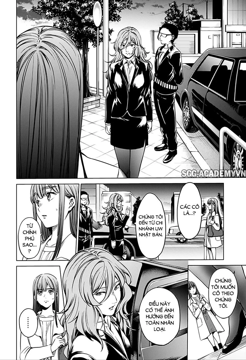 HentaiVN.net - Ảnh 10 - Dàn Harem Cuối Cùng [Shumatsu no harem; World's End Harem; 終末のハーレム] - Chap 74