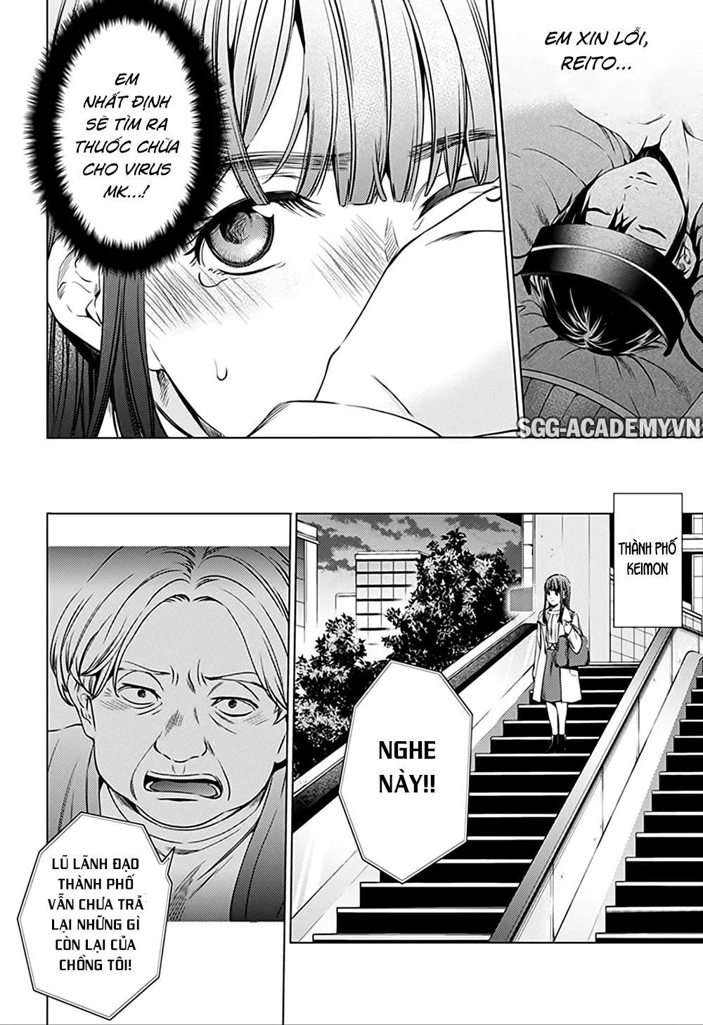 HentaiVN.net - Ảnh 8 - Dàn Harem Cuối Cùng [Shumatsu no harem; World's End Harem; 終末のハーレム] - Chap 74