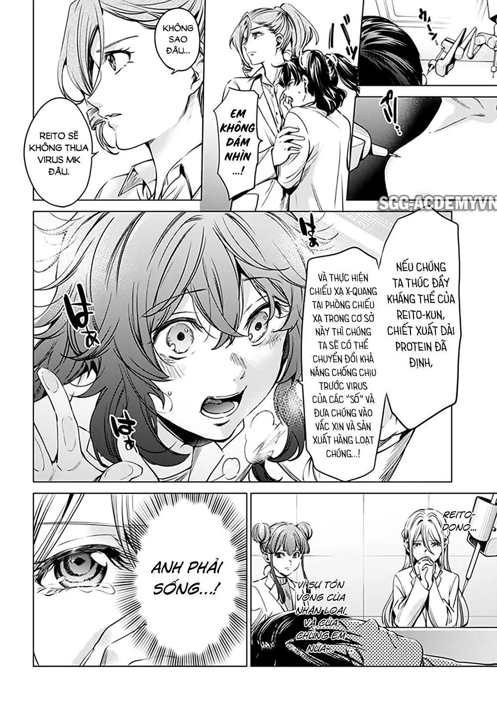 HentaiVN.net - Ảnh 5 - Dàn Harem Cuối Cùng [Shumatsu no harem; World's End Harem; 終末のハーレム] - Chap 77