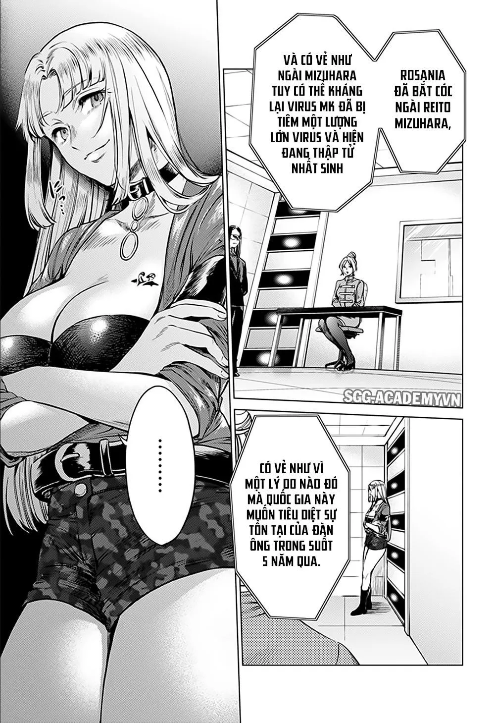 HentaiVN.net - Ảnh 10 - Dàn Harem Cuối Cùng [Shumatsu no harem; World's End Harem; 終末のハーレム] - Chap 78