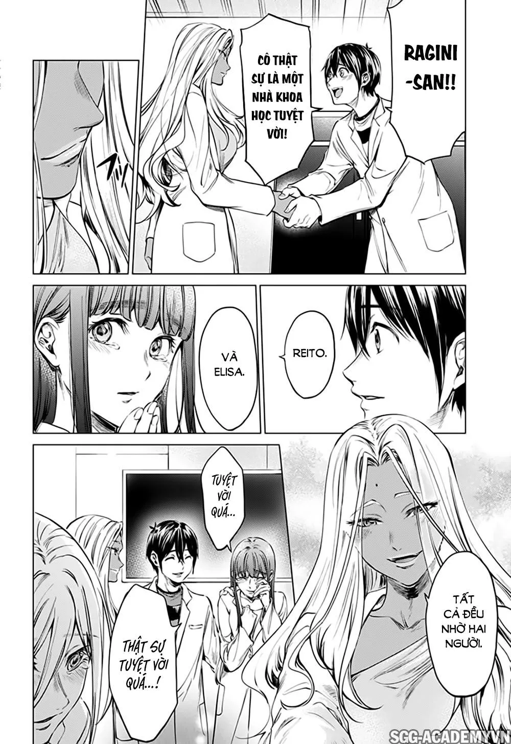 HentaiVN.net - Ảnh 15 - Dàn Harem Cuối Cùng [Shumatsu no harem; World's End Harem; 終末のハーレム] - Chap 79