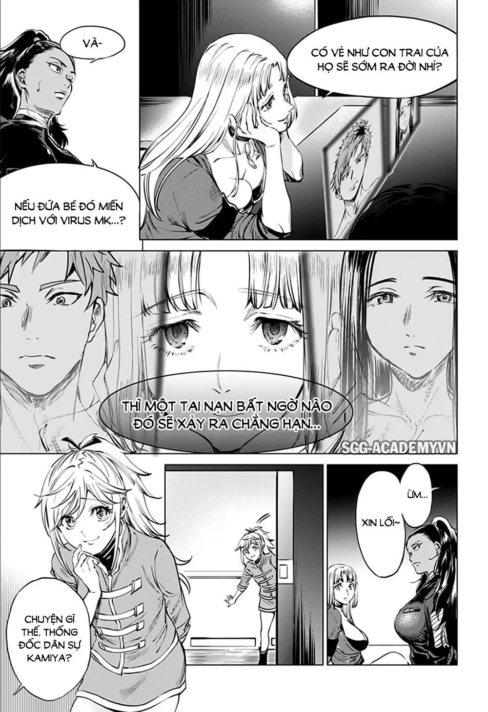 HentaiVN.net - Ảnh 18 - Dàn Harem Cuối Cùng [Shumatsu no harem; World's End Harem; 終末のハーレム] - Chap 79