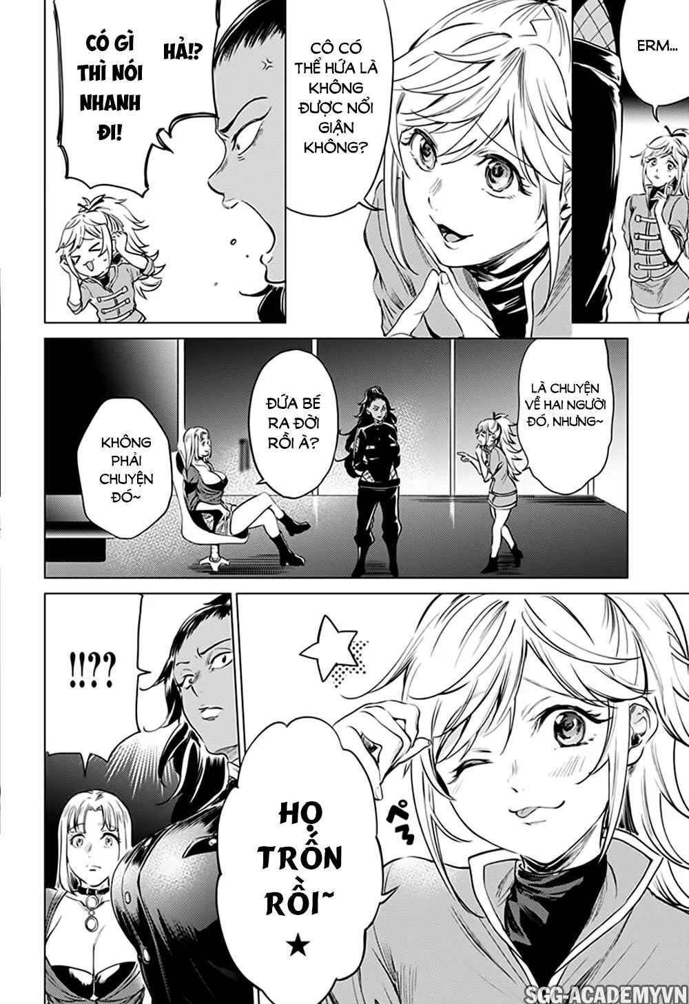 HentaiVN.net - Ảnh 19 - Dàn Harem Cuối Cùng [Shumatsu no harem; World's End Harem; 終末のハーレム] - Chap 79