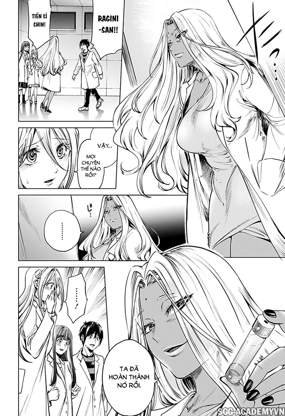 HentaiVN.net - Ảnh 5 - Dàn Harem Cuối Cùng [Shumatsu no harem; World's End Harem; 終末のハーレム] - Chap 79