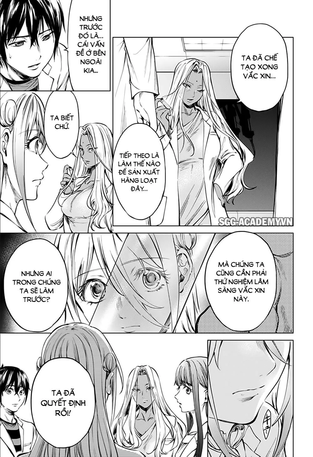 HentaiVN.net - Ảnh 6 - Dàn Harem Cuối Cùng [Shumatsu no harem; World's End Harem; 終末のハーレム] - Chap 79