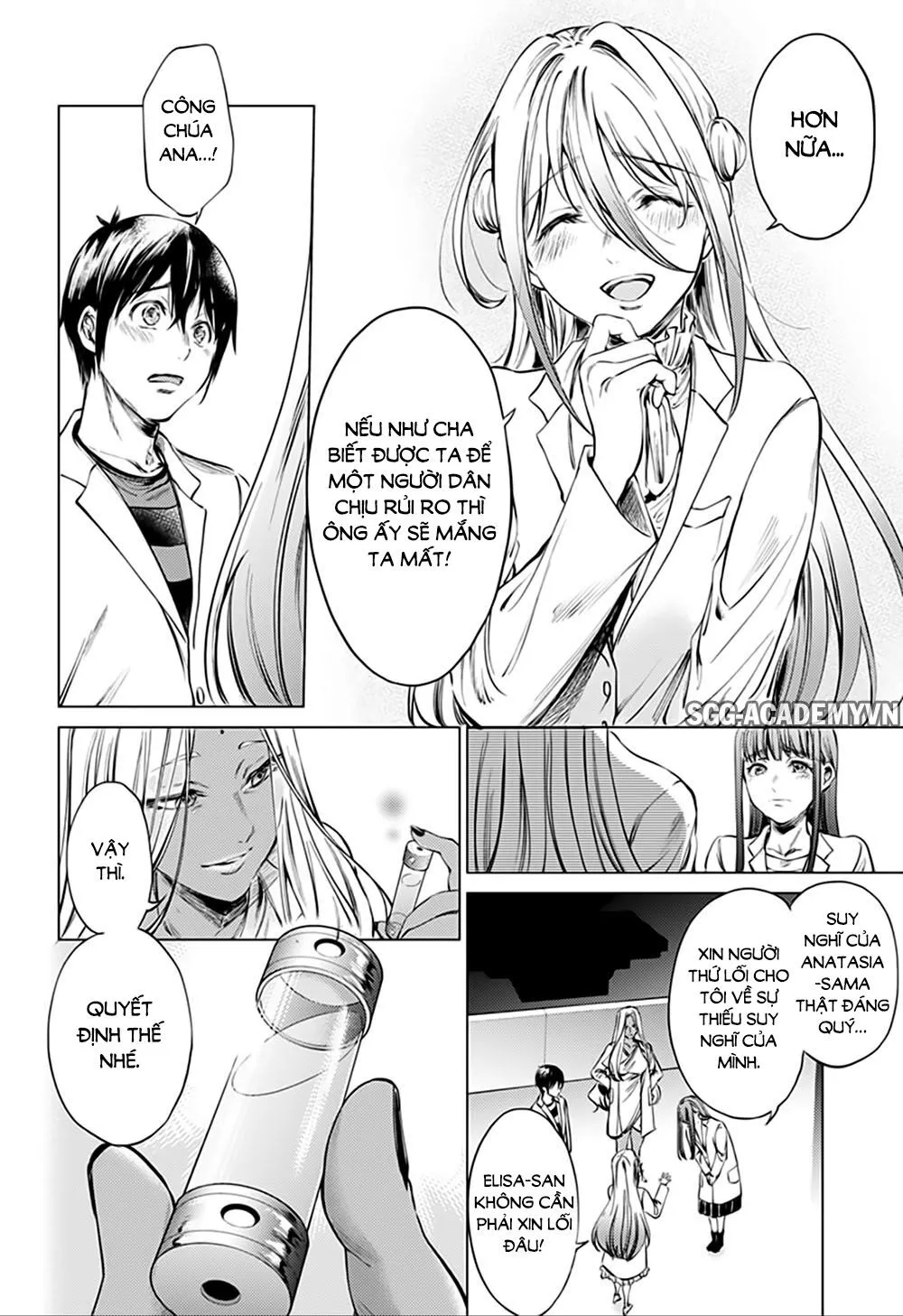 HentaiVN.net - Ảnh 9 - Dàn Harem Cuối Cùng [Shumatsu no harem; World's End Harem; 終末のハーレム] - Chap 79