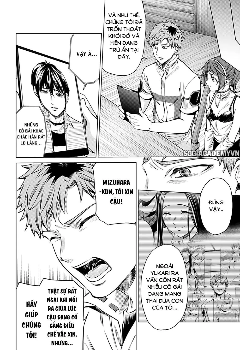 HentaiVN.net - Ảnh 14 - Dàn Harem Cuối Cùng [Shumatsu no harem; World's End Harem; 終末のハーレム] - Chap 80