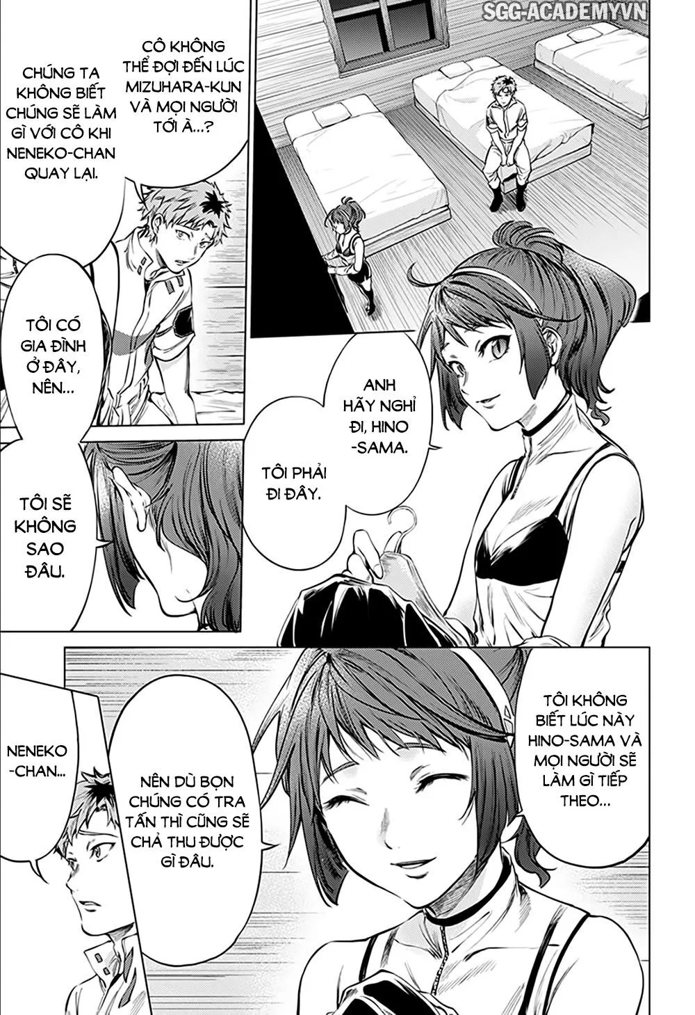 HentaiVN.net - Ảnh 17 - Dàn Harem Cuối Cùng [Shumatsu no harem; World's End Harem; 終末のハーレム] - Chap 80