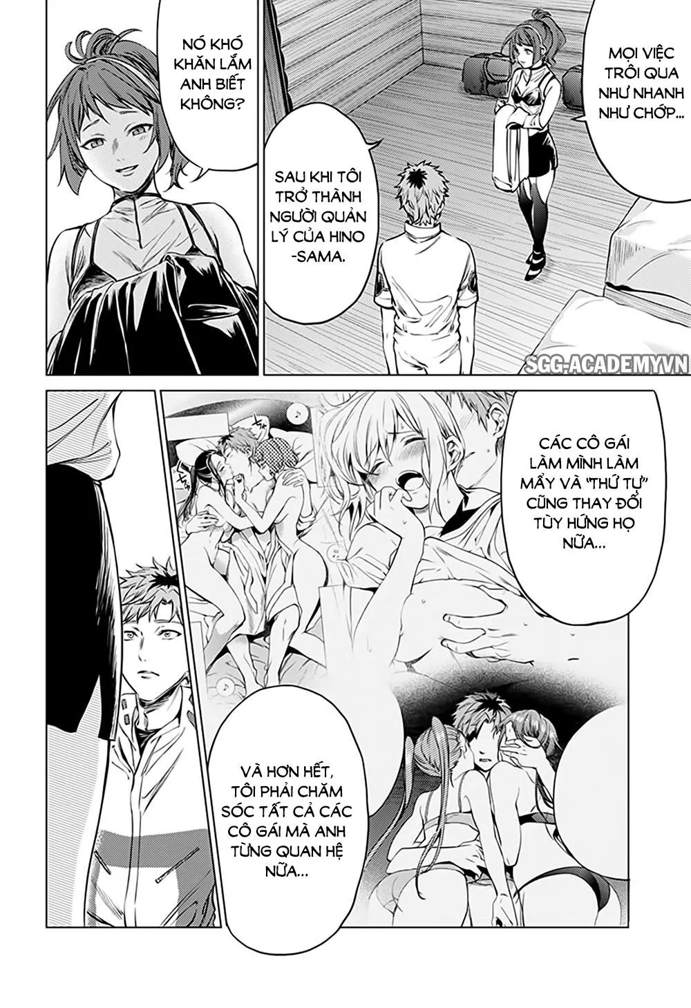 HentaiVN.net - Ảnh 18 - Dàn Harem Cuối Cùng [Shumatsu no harem; World's End Harem; 終末のハーレム] - Chap 80