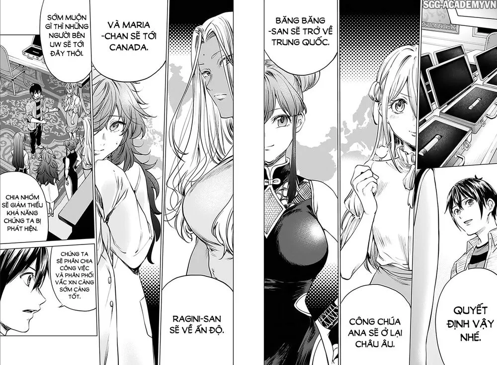 HentaiVN.net - Ảnh 9 - Dàn Harem Cuối Cùng [Shumatsu no harem; World's End Harem; 終末のハーレム] - Chap 80