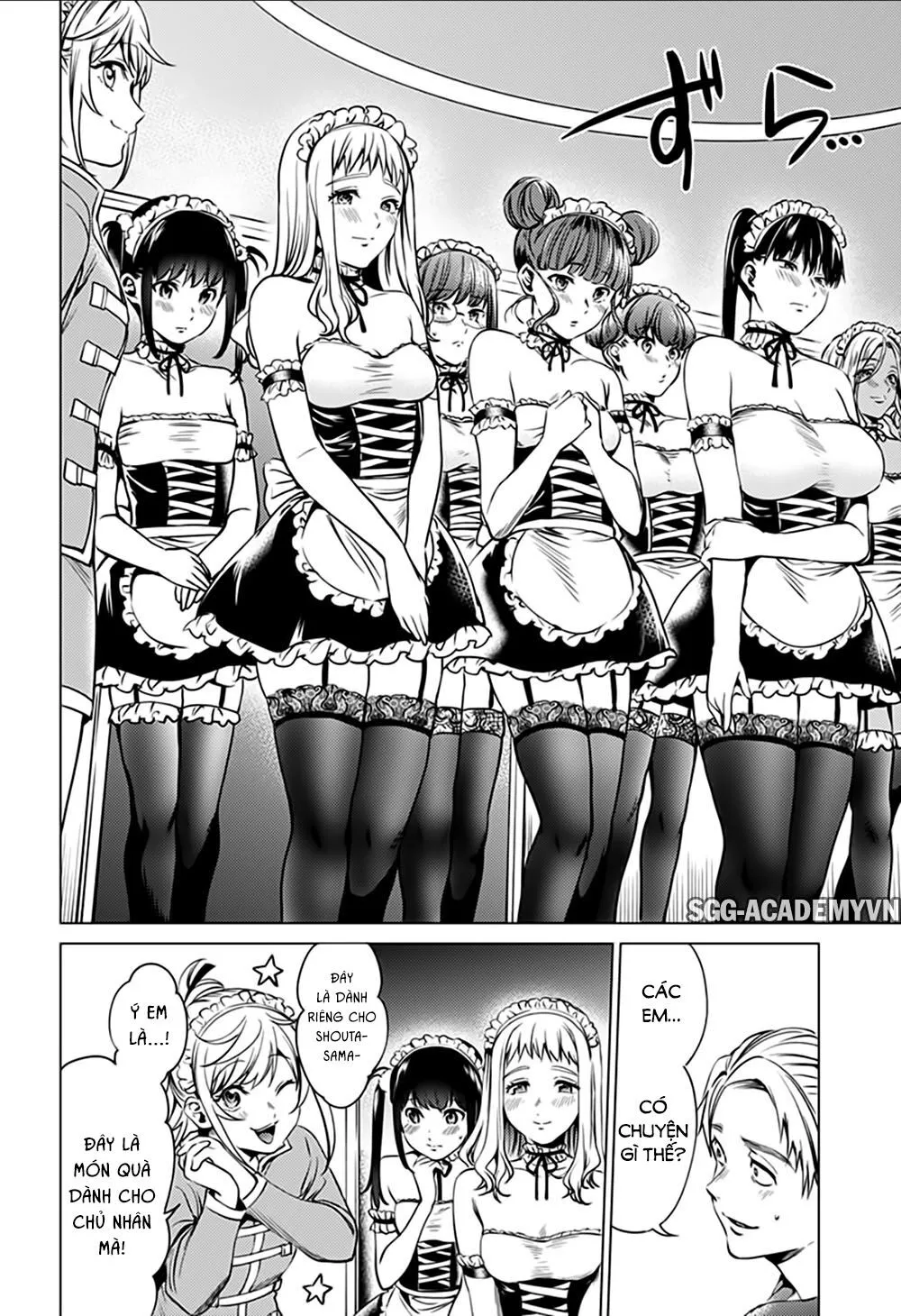 HentaiVN.net - Ảnh 11 - Dàn Harem Cuối Cùng [Shumatsu no harem; World's End Harem; 終末のハーレム] - Chap 81