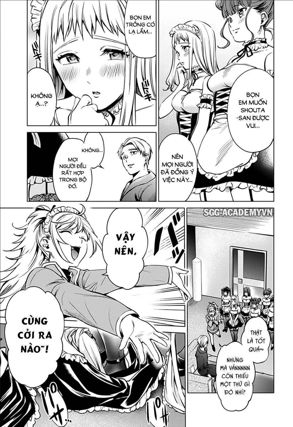 HentaiVN.net - Ảnh 12 - Dàn Harem Cuối Cùng [Shumatsu no harem; World's End Harem; 終末のハーレム] - Chap 81