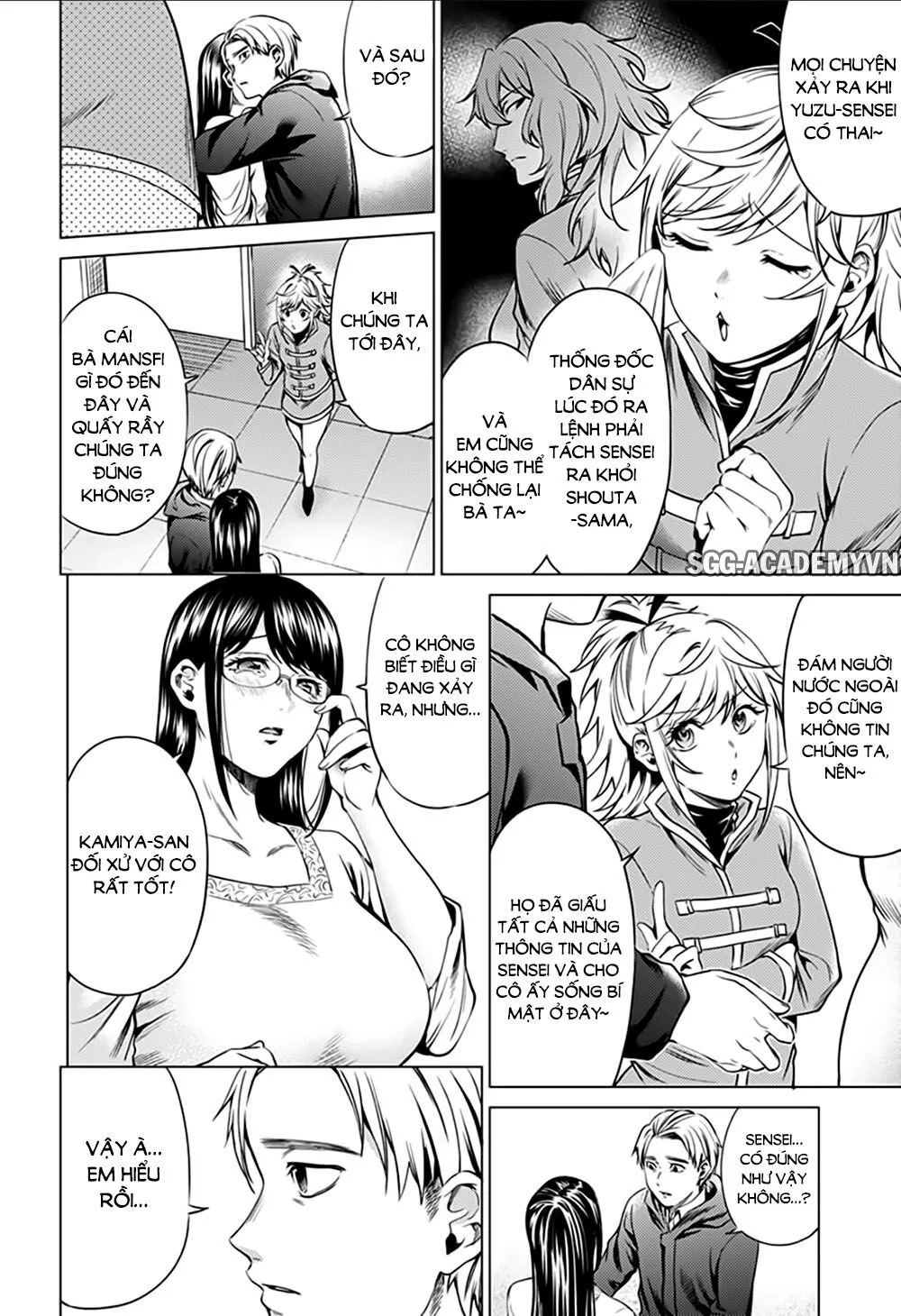 HentaiVN.net - Ảnh 22 - Dàn Harem Cuối Cùng [Shumatsu no harem; World's End Harem; 終末のハーレム] - Chap 81