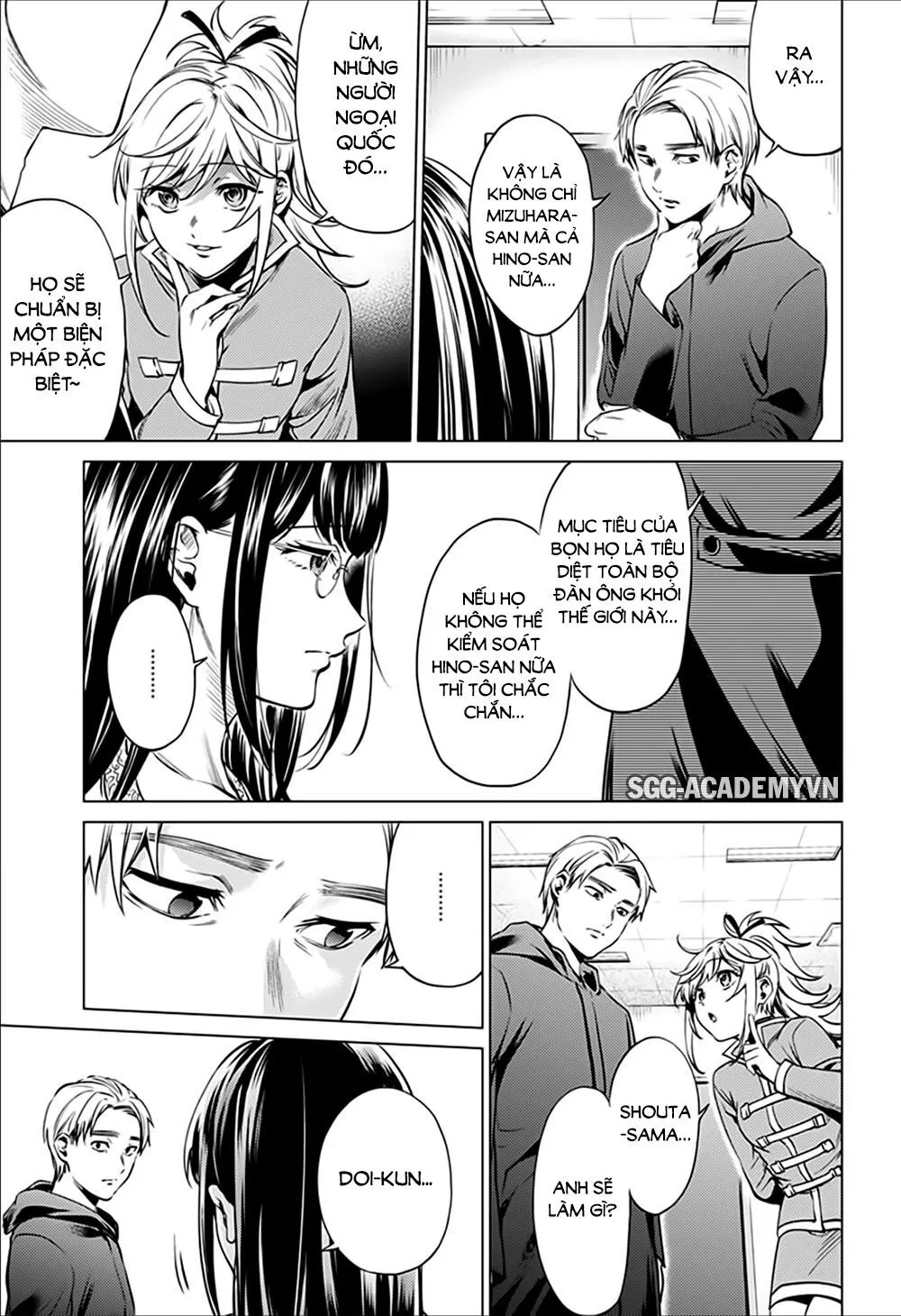 HentaiVN.net - Ảnh 6 - Dàn Harem Cuối Cùng [Shumatsu no harem; World's End Harem; 終末のハーレム] - Chap 82