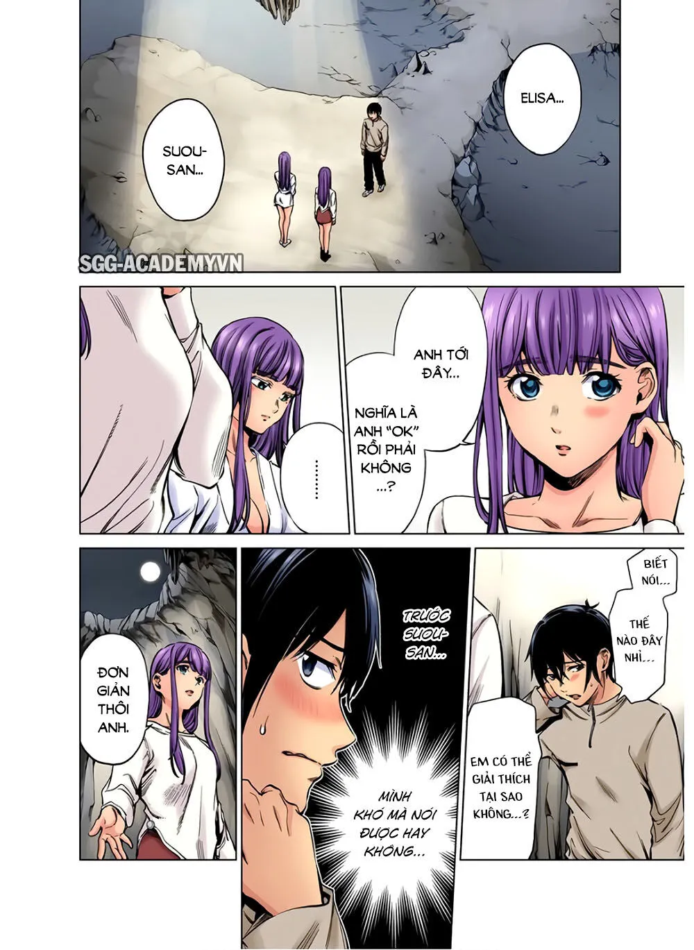 HentaiVN.net - Ảnh 14 - Dàn Harem Cuối Cùng [Shumatsu no harem; World's End Harem; 終末のハーレム] - Chap 83