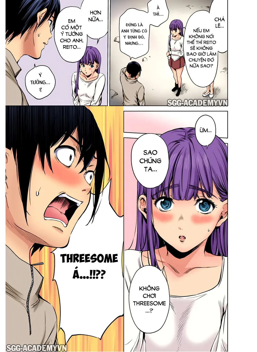 HentaiVN.net - Ảnh 17 - Dàn Harem Cuối Cùng [Shumatsu no harem; World's End Harem; 終末のハーレム] - Chap 83