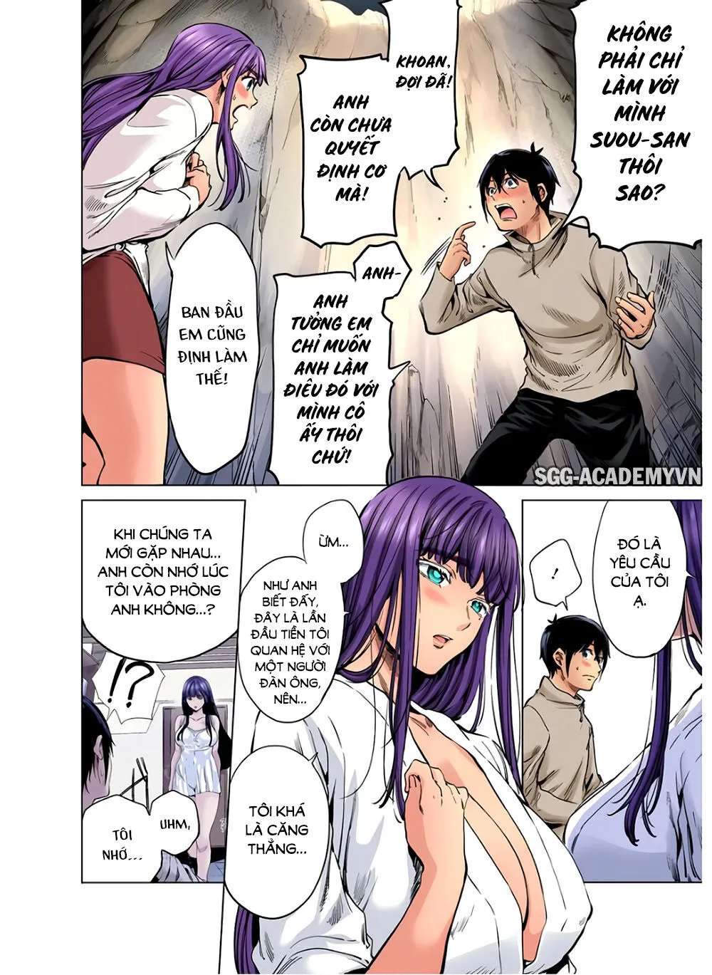 HentaiVN.net - Ảnh 18 - Dàn Harem Cuối Cùng [Shumatsu no harem; World's End Harem; 終末のハーレム] - Chap 83