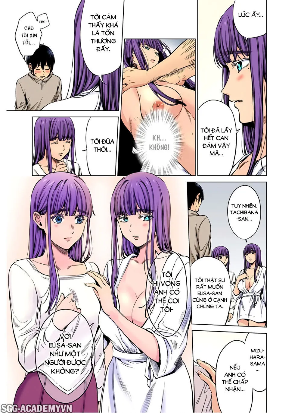 HentaiVN.net - Ảnh 19 - Dàn Harem Cuối Cùng [Shumatsu no harem; World's End Harem; 終末のハーレム] - Chap 83