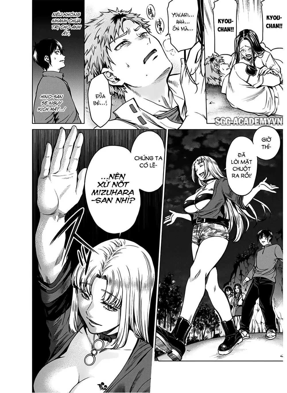 HentaiVN.net - Ảnh 21 - Dàn Harem Cuối Cùng [Shumatsu no harem; World's End Harem; 終末のハーレム] - Chap 84
