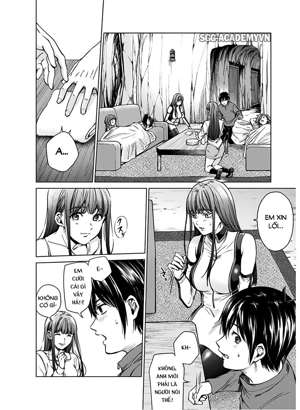 HentaiVN.net - Ảnh 5 - Dàn Harem Cuối Cùng [Shumatsu no harem; World's End Harem; 終末のハーレム] - Chap 84