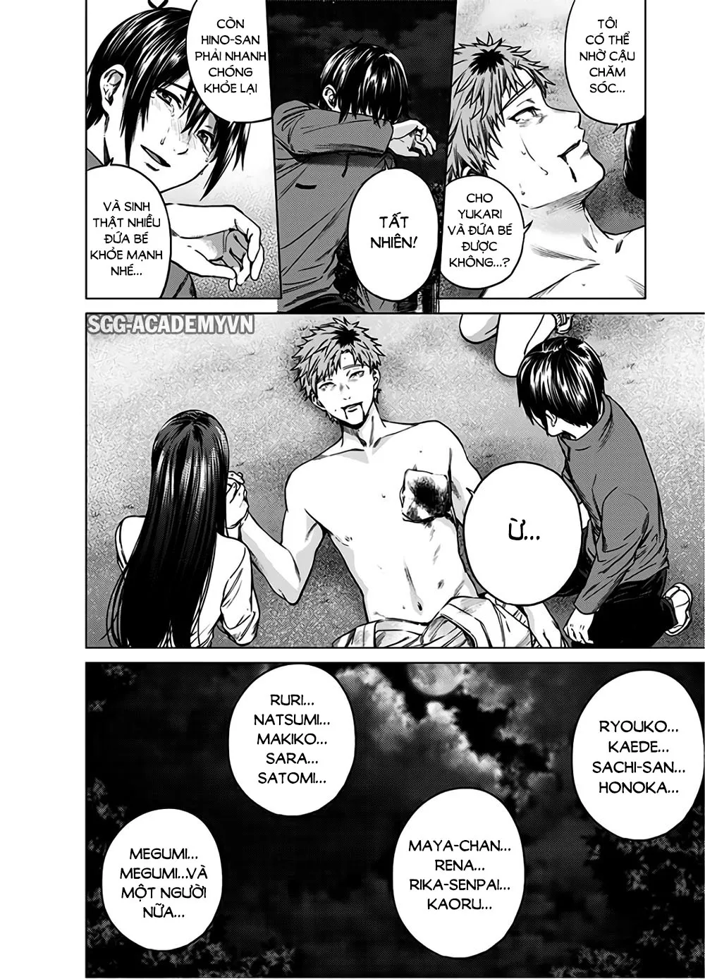 HentaiVN.net - Ảnh 13 - Dàn Harem Cuối Cùng [Shumatsu no harem; World's End Harem; 終末のハーレム] - Chap 85 - END