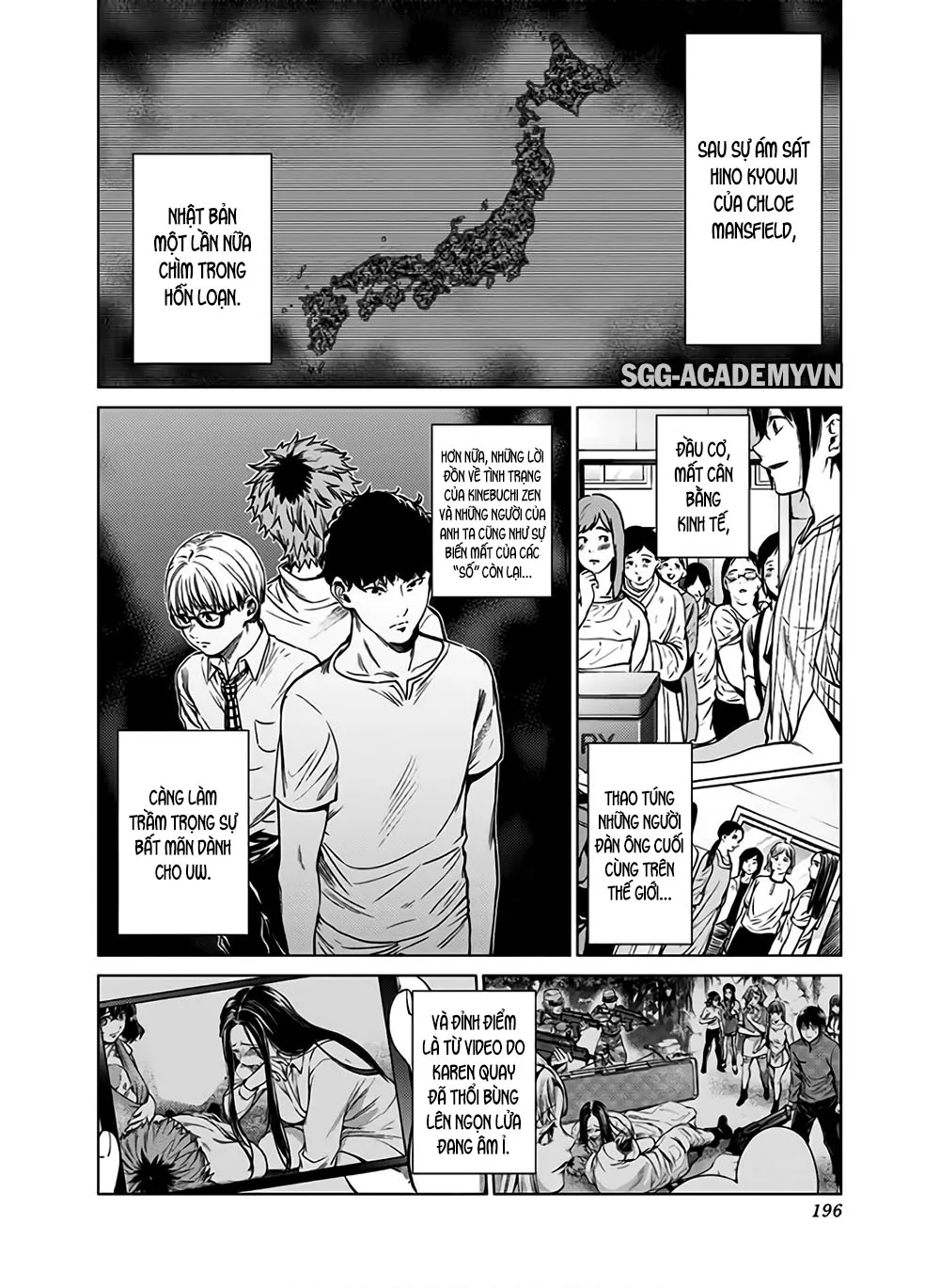 HentaiVN.net - Ảnh 15 - Dàn Harem Cuối Cùng [Shumatsu no harem; World's End Harem; 終末のハーレム] - Chap 85 - END