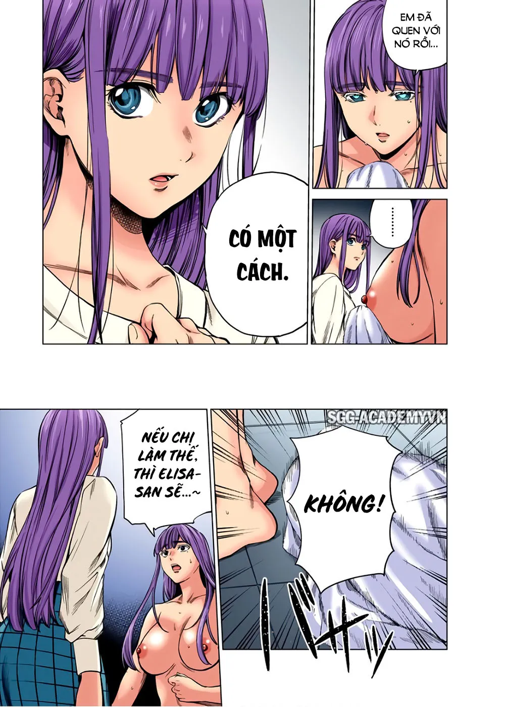 HentaiVN.net - Ảnh 26 - Dàn Harem Cuối Cùng [Shumatsu no harem; World's End Harem; 終末のハーレム] - Chap 85 - END