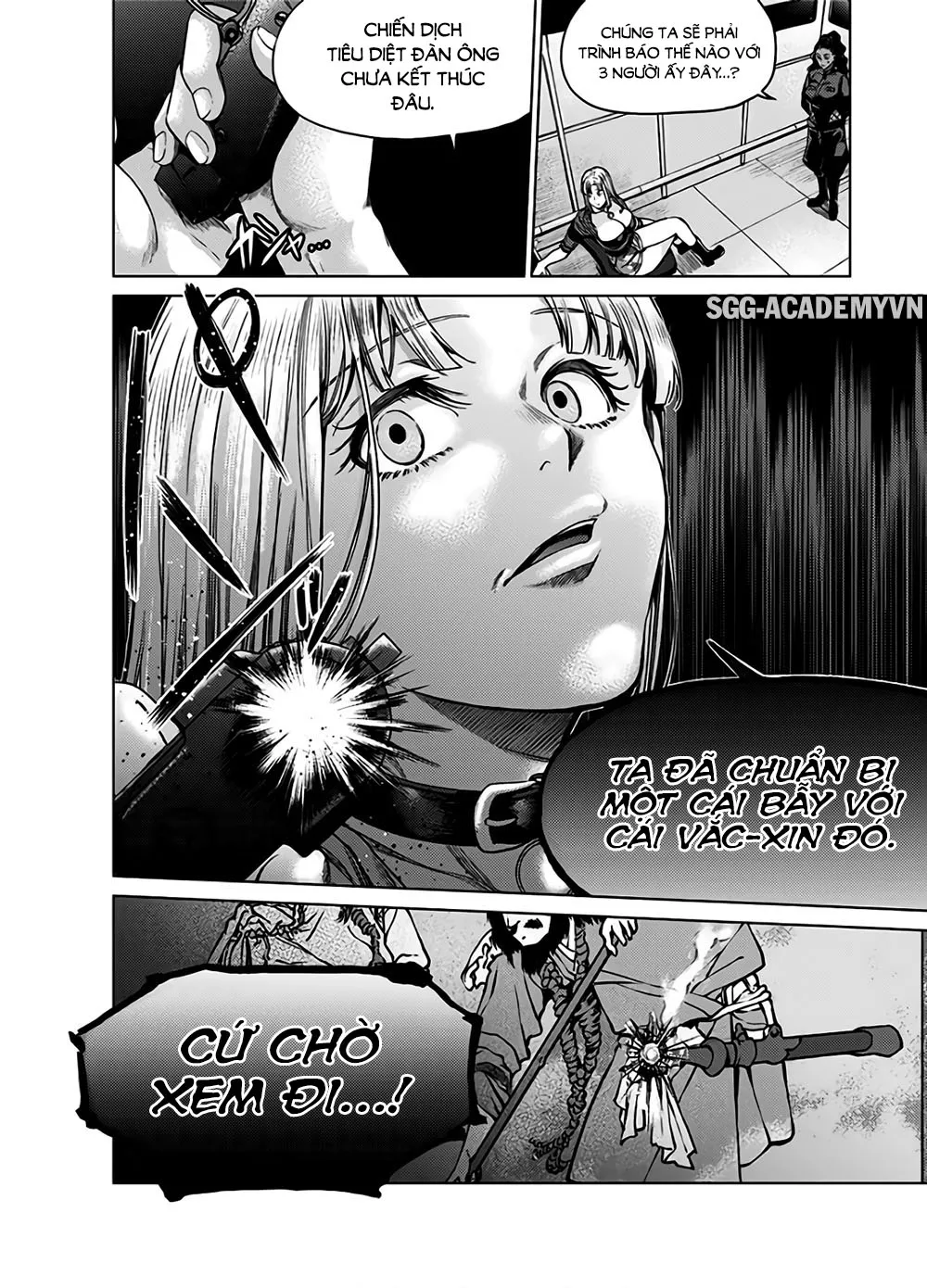 HentaiVN.net - Ảnh 29 - Dàn Harem Cuối Cùng [Shumatsu no harem; World's End Harem; 終末のハーレム] - Chap 85 - END