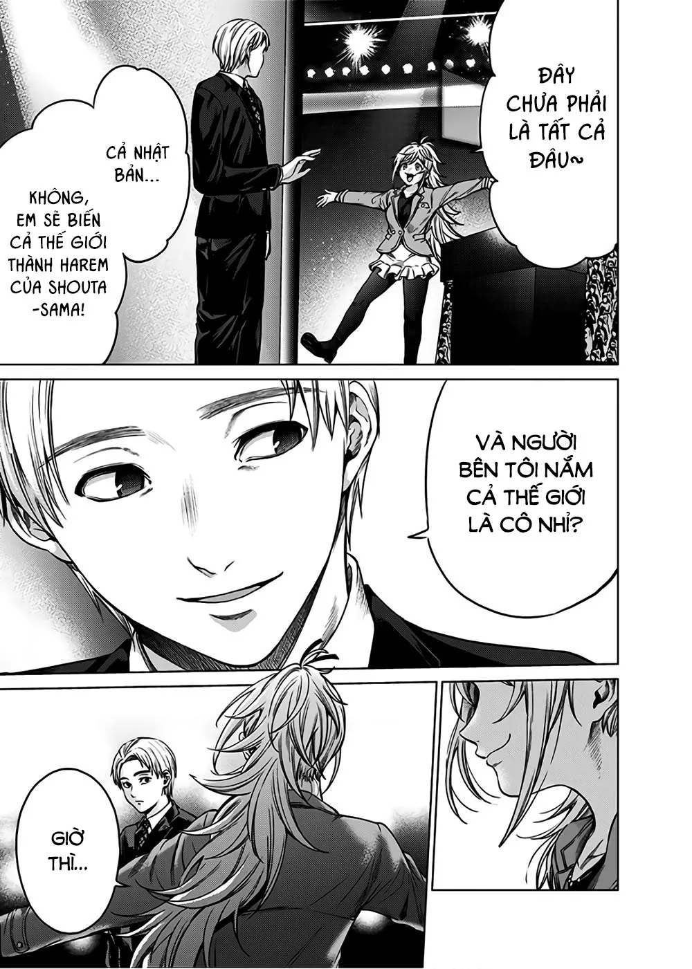 HentaiVN.net - Ảnh 32 - Dàn Harem Cuối Cùng [Shumatsu no harem; World's End Harem; 終末のハーレム] - Chap 85 - END