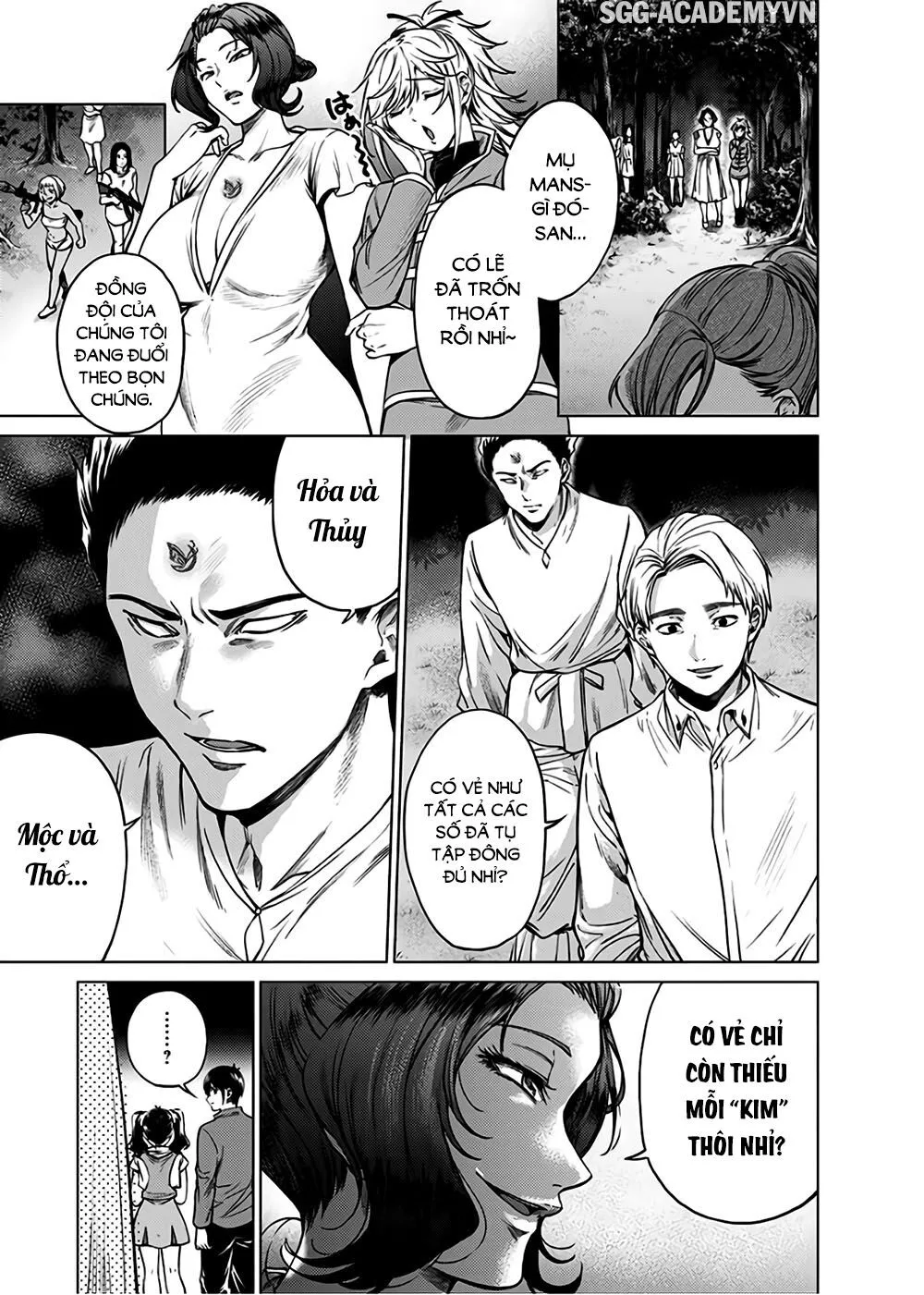 HentaiVN.net - Ảnh 6 - Dàn Harem Cuối Cùng [Shumatsu no harem; World's End Harem; 終末のハーレム] - Chap 85 - END