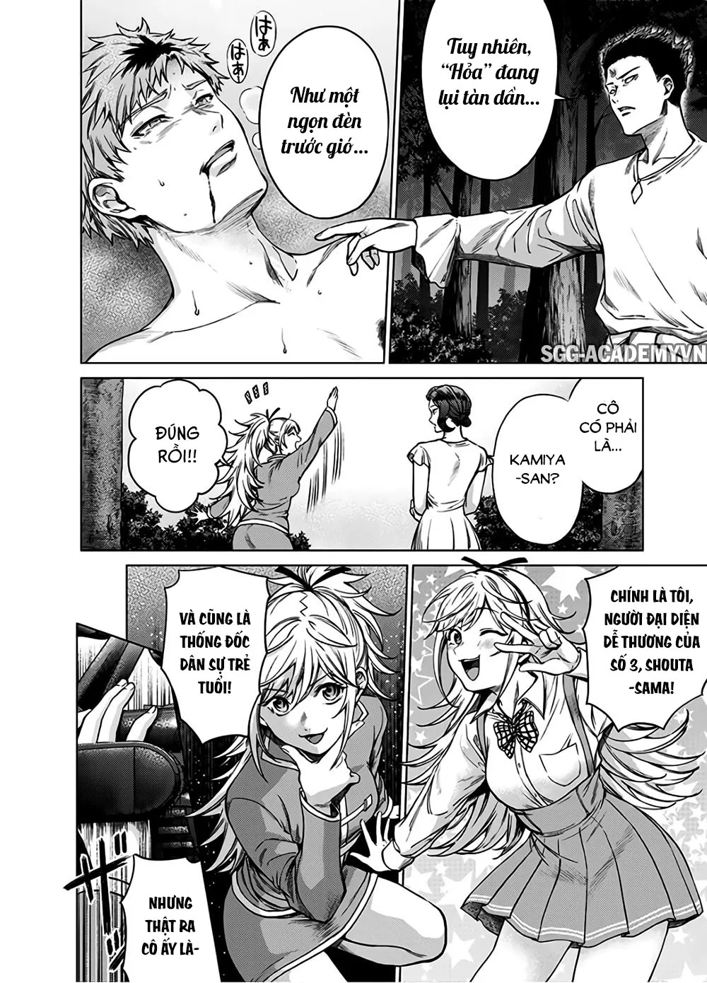 HentaiVN.net - Ảnh 7 - Dàn Harem Cuối Cùng [Shumatsu no harem; World's End Harem; 終末のハーレム] - Chap 85 - END