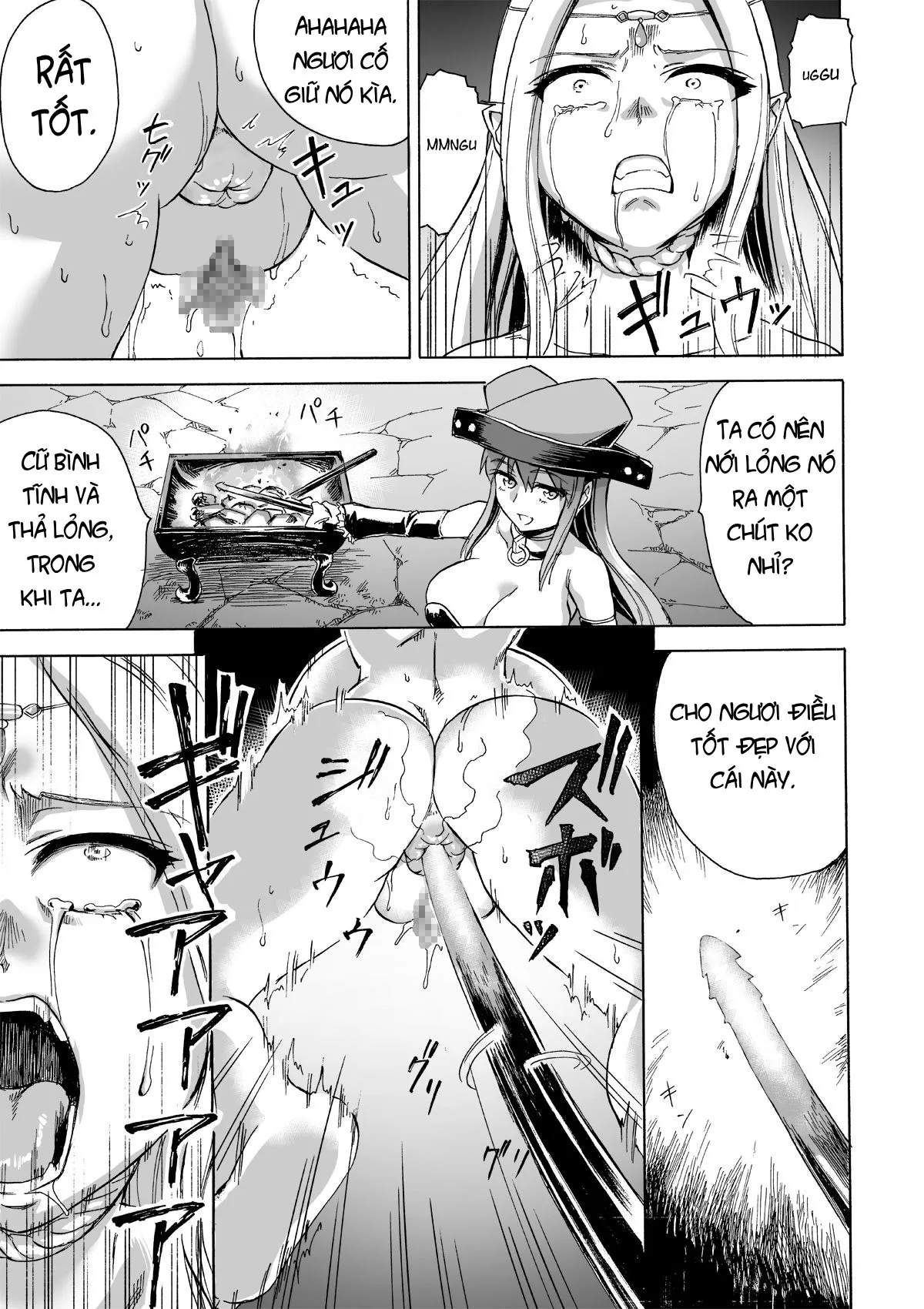 HentaiVN.net - Ảnh 25 - Majo no Rakujitsu 2 -Kagyaku- [Witch's Final Hour 2; Majo No Rakujitsu -Kakei-] - Chap 2.1