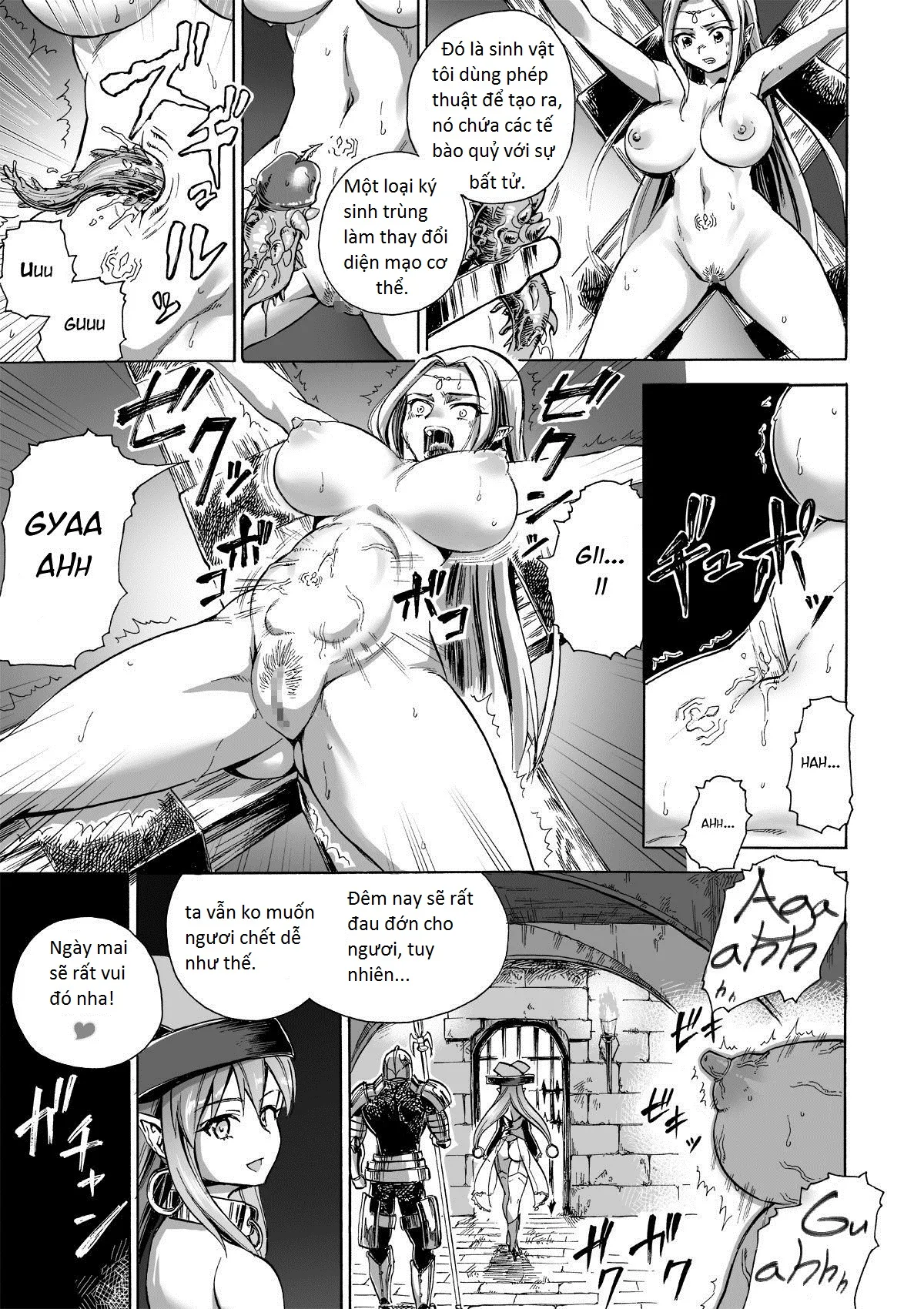 HentaiVN.net - Ảnh 3 - Majo no Rakujitsu 2 -Kagyaku- [Witch's Final Hour 2; Majo No Rakujitsu -Kakei-] - Chap 2.1