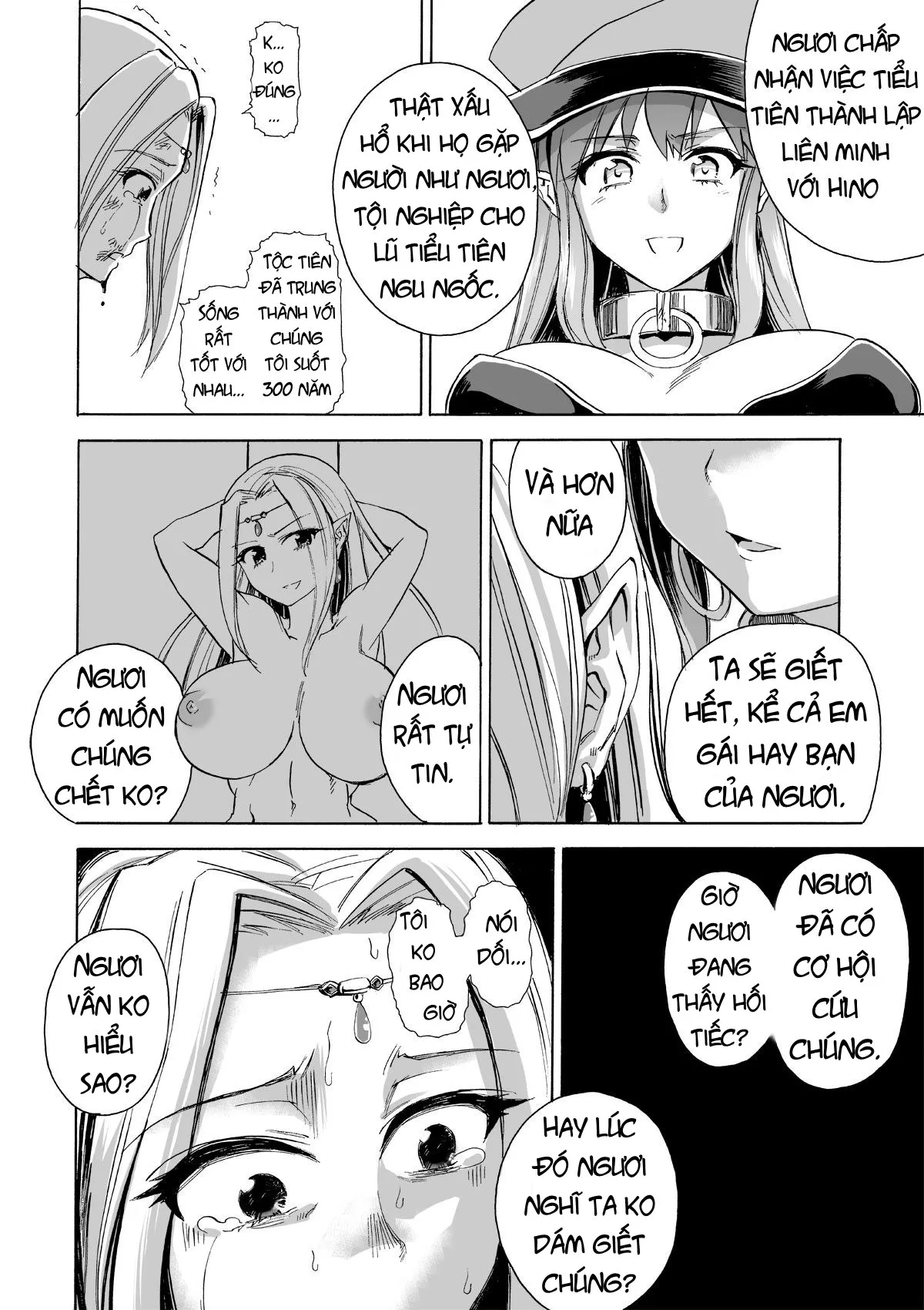 HentaiVN.net - Ảnh 16 - Majo no Rakujitsu 2 -Kagyaku- [Witch's Final Hour 2; Majo No Rakujitsu -Kakei-] - Chap 2.2