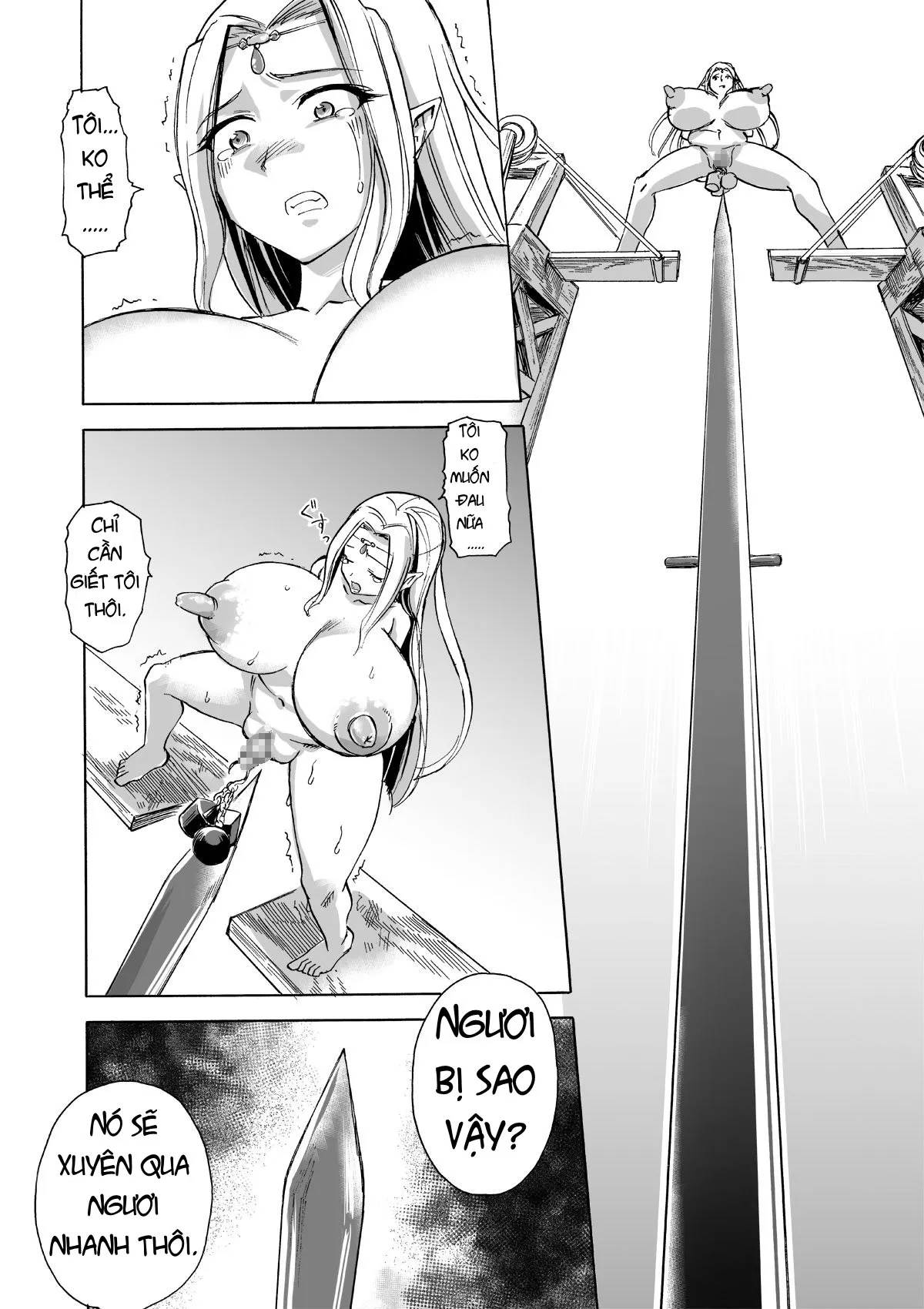 HentaiVN.net - Ảnh 18 - Majo no Rakujitsu 2 -Kagyaku- [Witch's Final Hour 2; Majo No Rakujitsu -Kakei-] - Chap 2.2