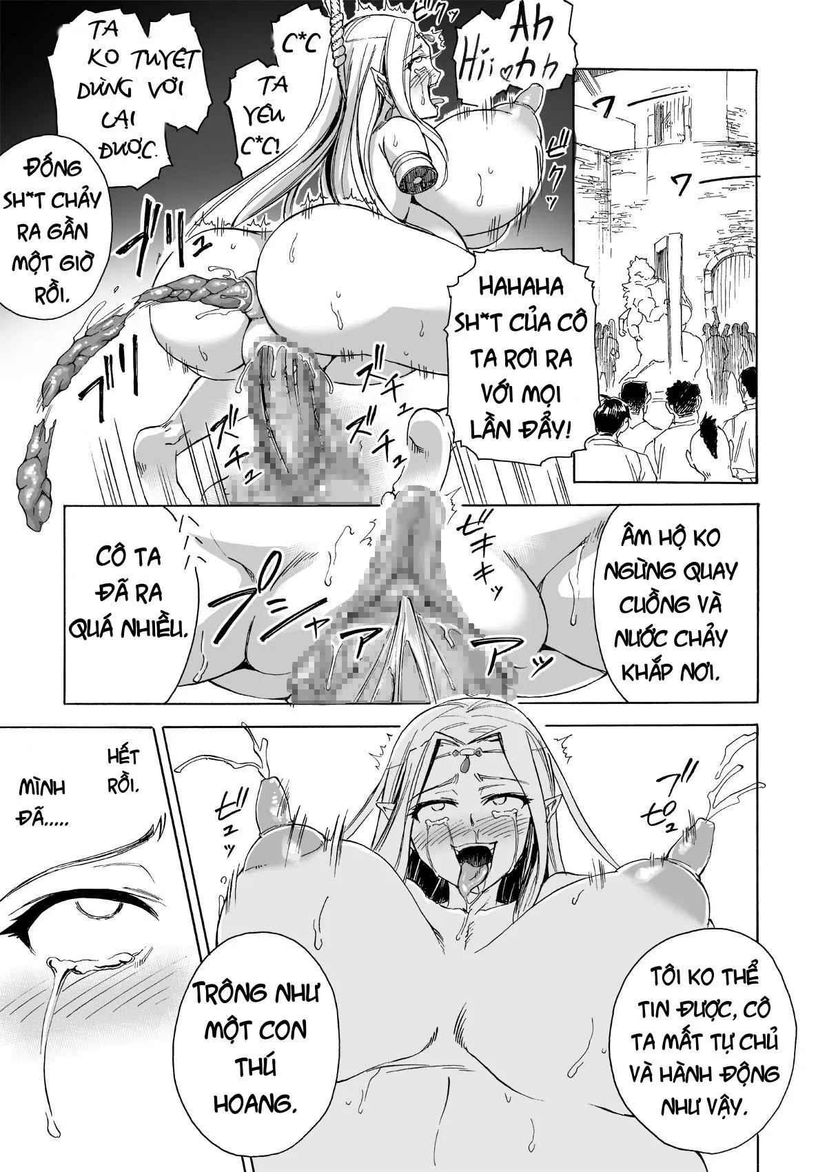 HentaiVN.net - Ảnh 9 - Majo no Rakujitsu 2 -Kagyaku- [Witch's Final Hour 2; Majo No Rakujitsu -Kakei-] - Chap 2.2