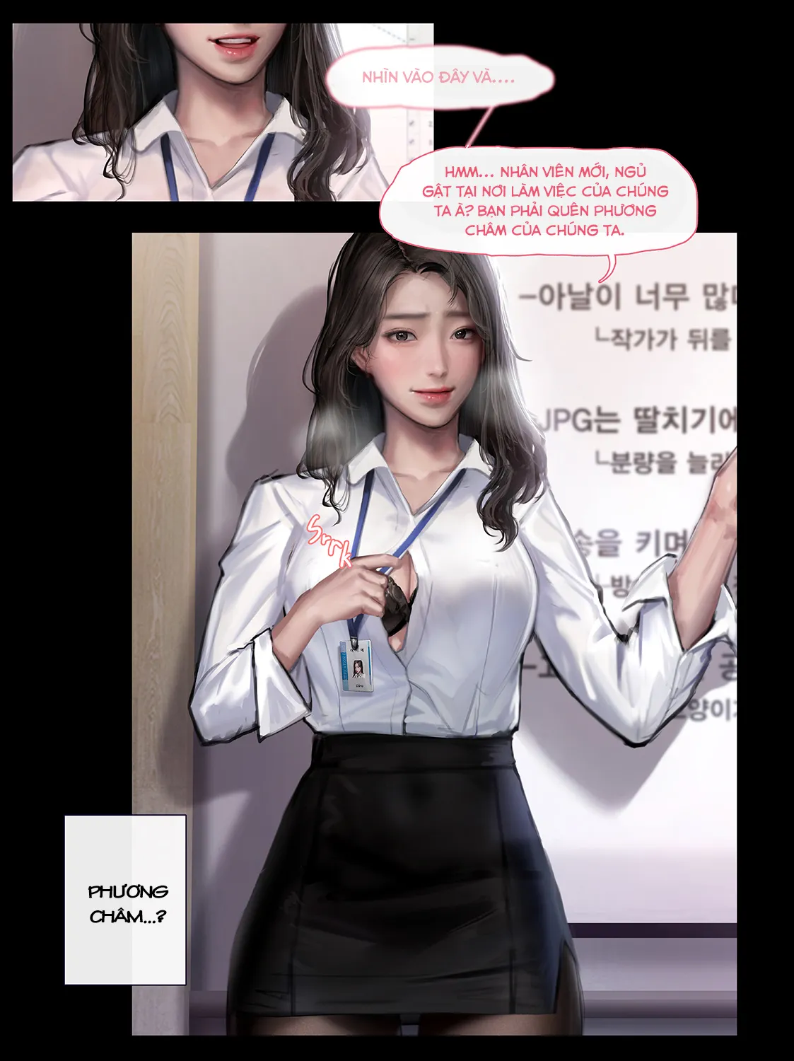HentaiVN.net - Ảnh 4 - Female Secretary- Training for new employees - Chap 1: Buổi đầu đào tạo