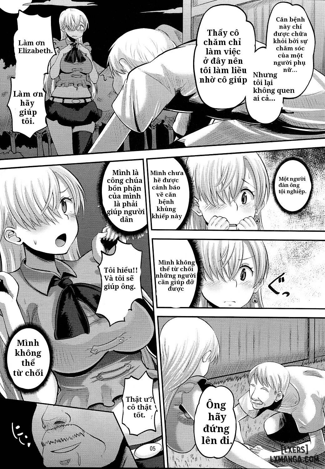 HentaiVN.net - Ảnh 4 - Elizabeth The Deceived Princess - Rape