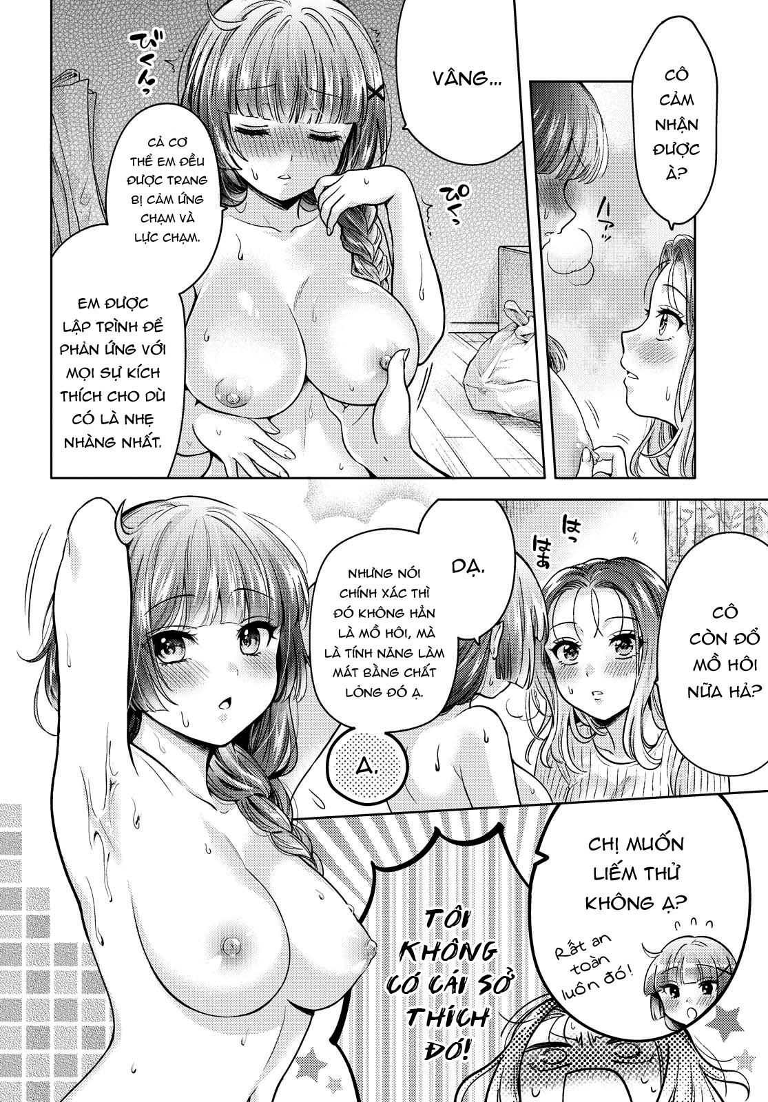 HentaiVN.net - Ảnh 22 - Mất Lần Đầu Với Android Thì Có Tính Không? - Chap 1