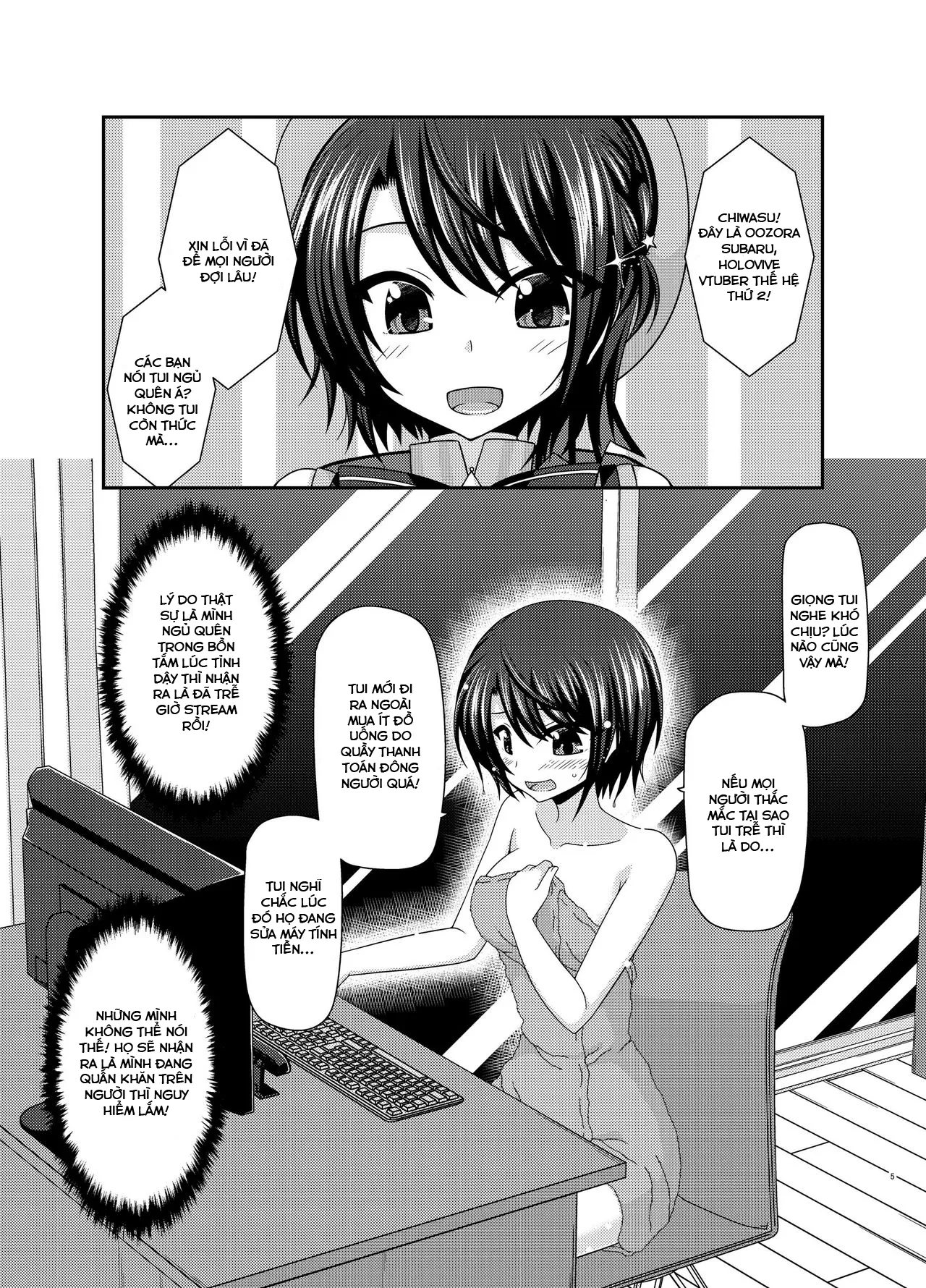HentaiVN.net - Ảnh 4 - Đằng sau một buổi live stream [Haishin Gamen no Mukougawa] - Oneshot