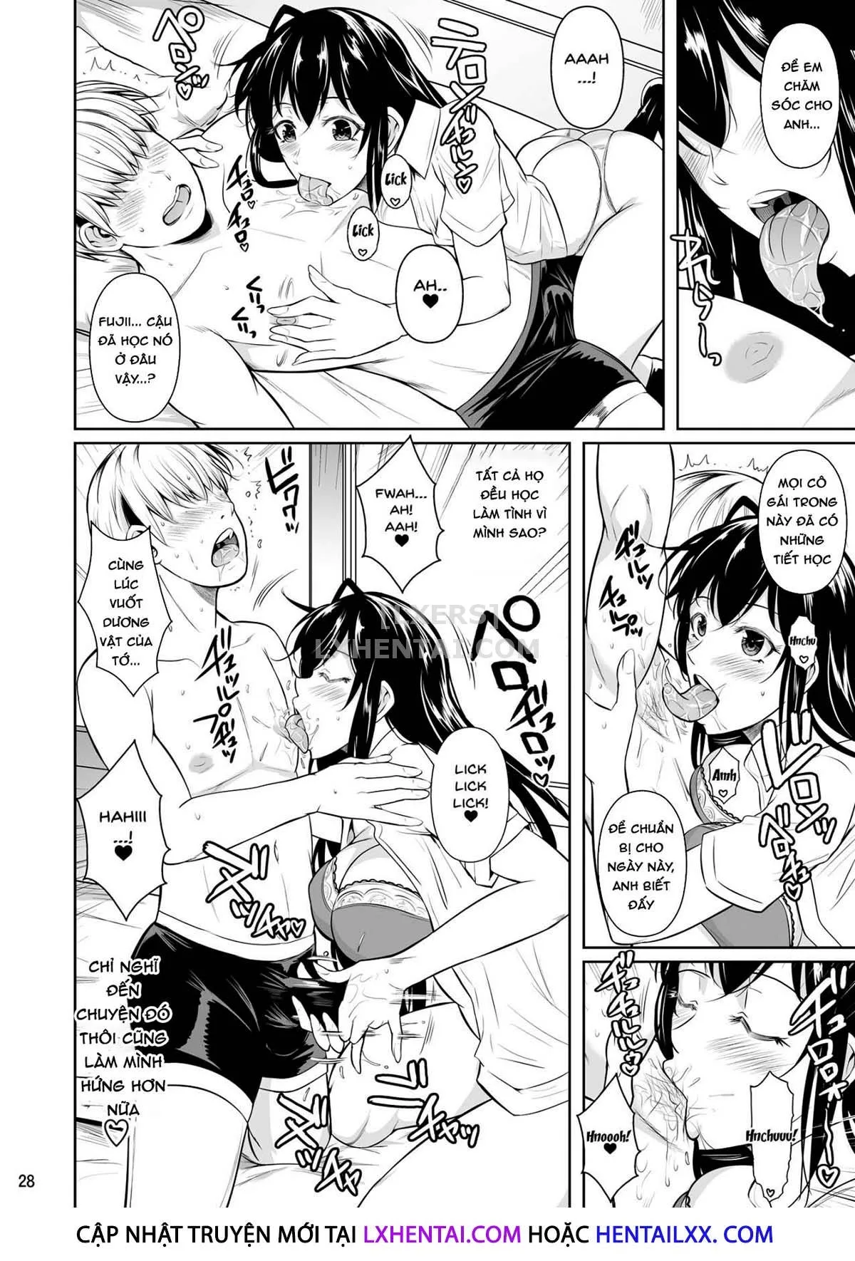 HentaiVN.net - Ảnh 30 - Concubine X Casual Sex Campus [Sokushitsu X Sokuhame Gakuen] - Chap 1