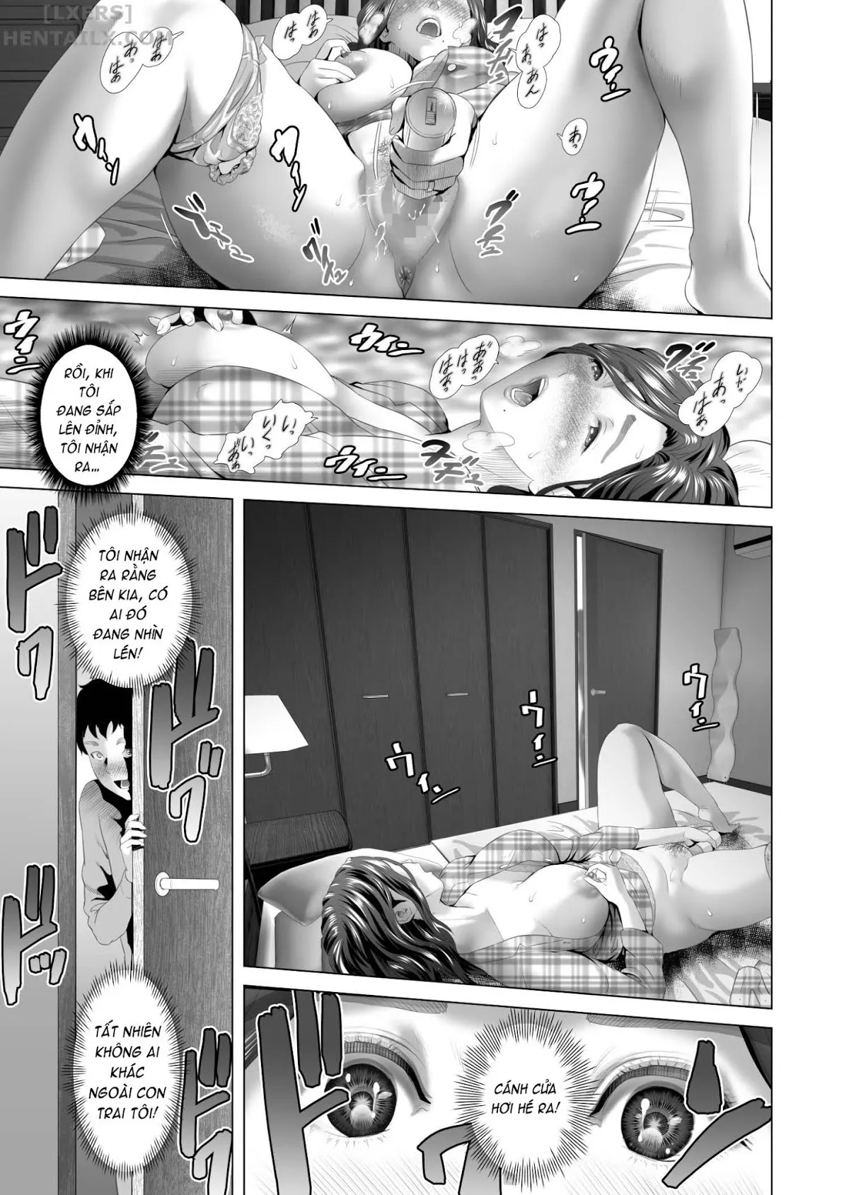 HentaiVN.net - Ảnh 14 - Kinjo Yuuwaku Musuko O Yobai Ni Sasou Haha Hen [Neighborhood Seduction Mother Lures Son For A Night Visit!; Kinjo Yuuwaku Musuko O Yobai Ni Sasou Haha Hen] - Part 1