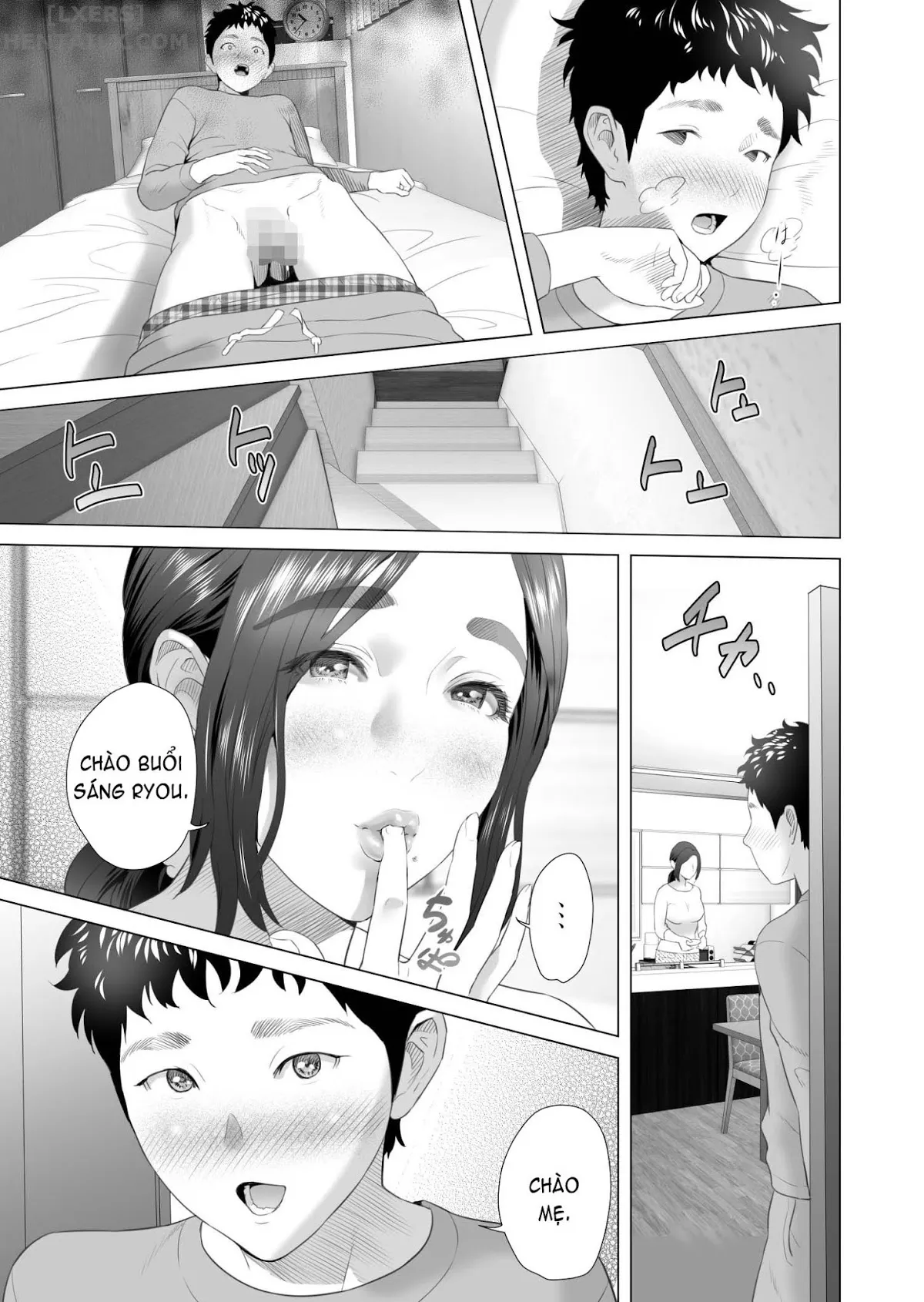 HentaiVN.net - Ảnh 42 - Kinjo Yuuwaku Musuko O Yobai Ni Sasou Haha Hen [Neighborhood Seduction Mother Lures Son For A Night Visit!; Kinjo Yuuwaku Musuko O Yobai Ni Sasou Haha Hen] - Part 1