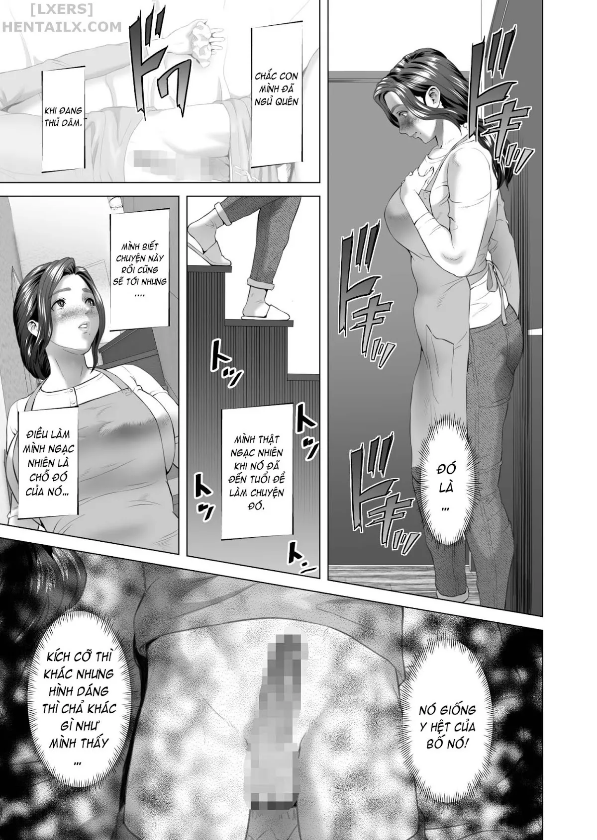 HentaiVN.net - Ảnh 6 - Kinjo Yuuwaku Musuko O Yobai Ni Sasou Haha Hen [Neighborhood Seduction Mother Lures Son For A Night Visit!; Kinjo Yuuwaku Musuko O Yobai Ni Sasou Haha Hen] - Part 1