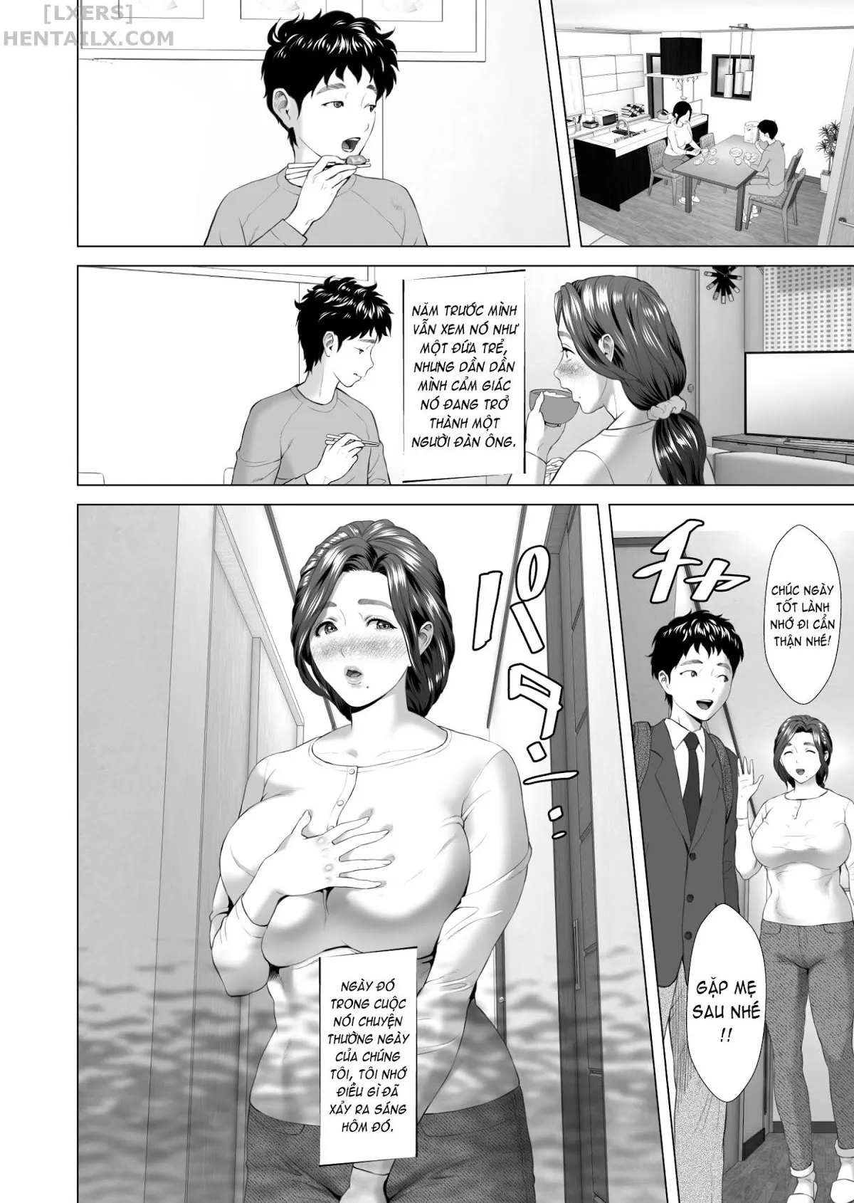 HentaiVN.net - Ảnh 7 - Kinjo Yuuwaku Musuko O Yobai Ni Sasou Haha Hen [Neighborhood Seduction Mother Lures Son For A Night Visit!; Kinjo Yuuwaku Musuko O Yobai Ni Sasou Haha Hen] - Part 1