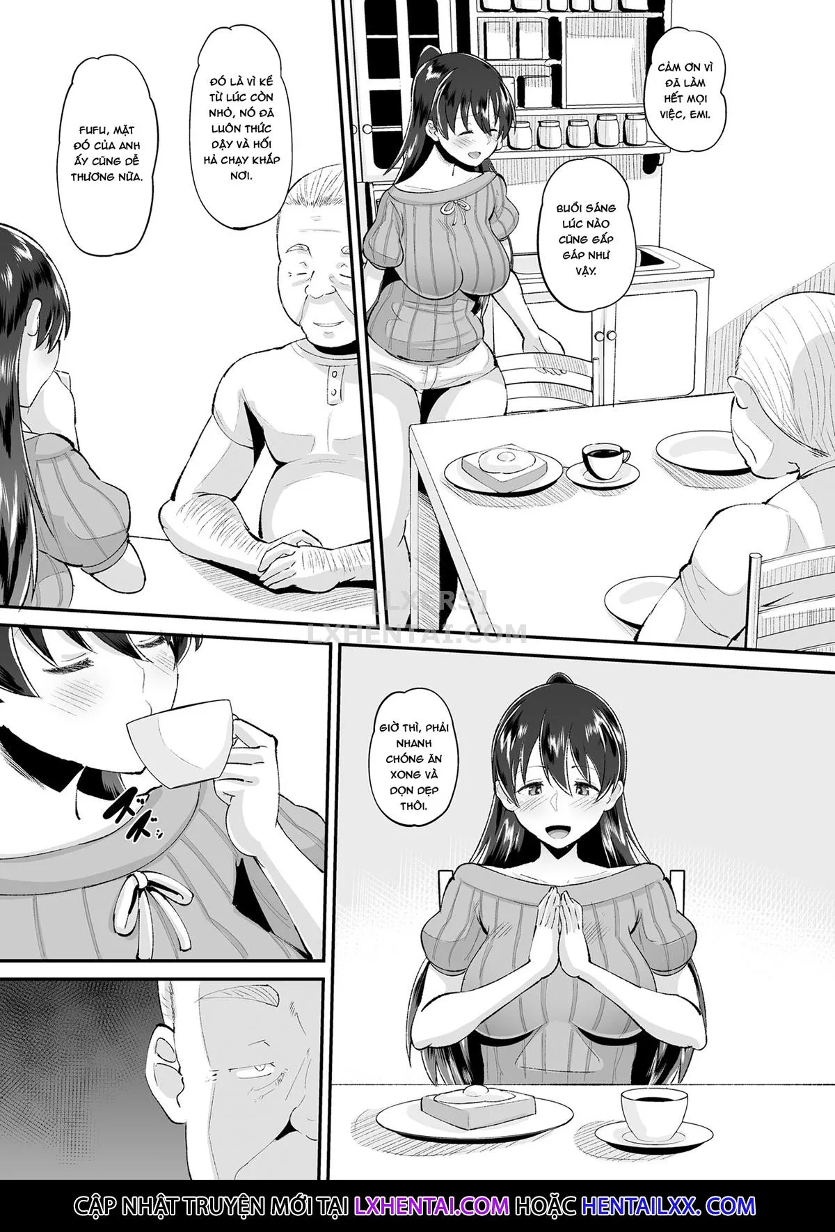 HentaiVN.net - Ảnh 10 - Biyaku Tsuma Wa Gifu Senyou OnaPet [The Aphrodisiac Wife That Is Her Father-In-Law's Exclusive Jerk Off Material] - Chap 1