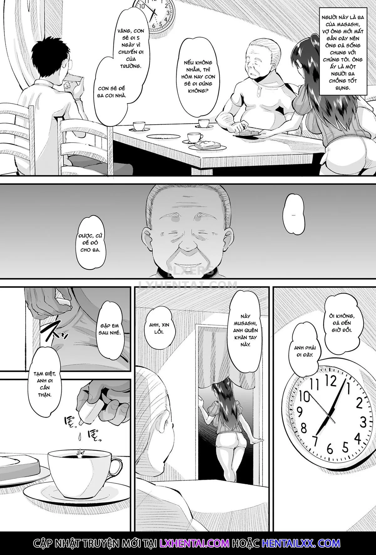 HentaiVN.net - Ảnh 9 - Biyaku Tsuma Wa Gifu Senyou OnaPet [The Aphrodisiac Wife That Is Her Father-In-Law's Exclusive Jerk Off Material] - Chap 1