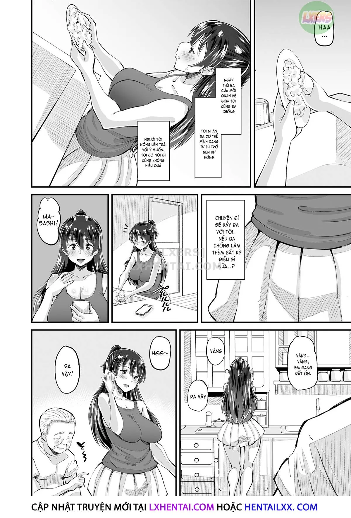 HentaiVN.net - Ảnh 12 - Biyaku Tsuma Wa Gifu Senyou OnaPet [The Aphrodisiac Wife That Is Her Father-In-Law's Exclusive Jerk Off Material] - Chap 2